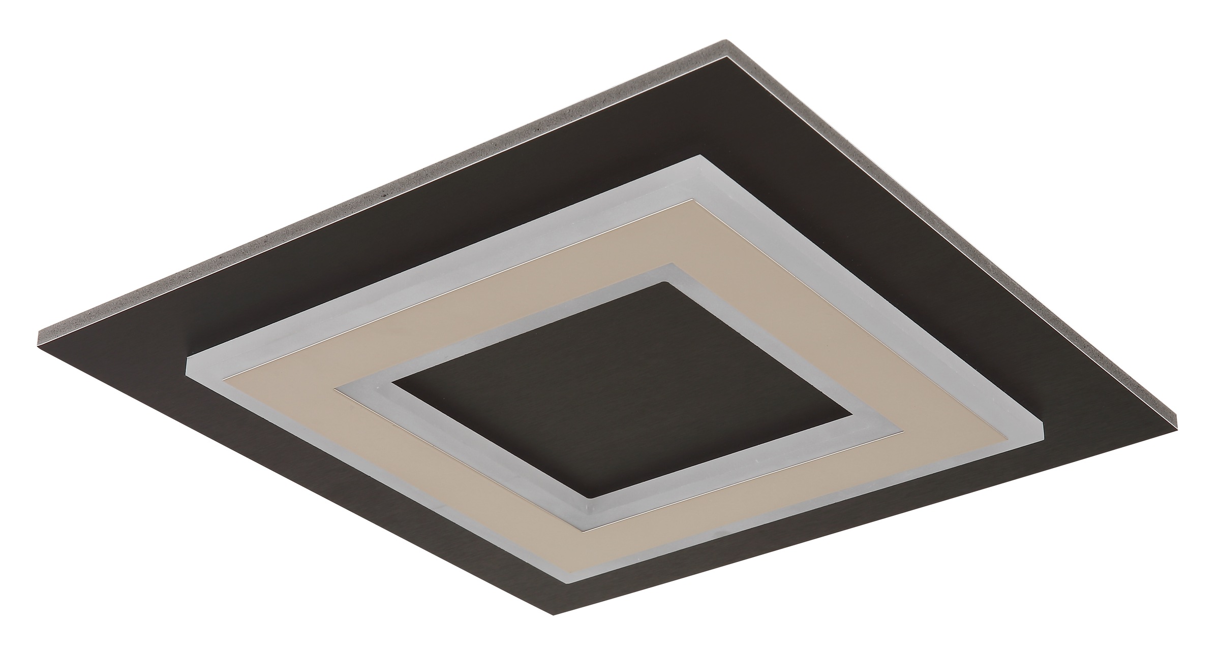 GLOBO LIGHTING LED Deckenleuchte »JAYDEN«, Leuchtmittel LED-Modul | LED fest integriert, Deckenlampe/quadratisch/Wohnzimmer/Schlafzimmer/elegant