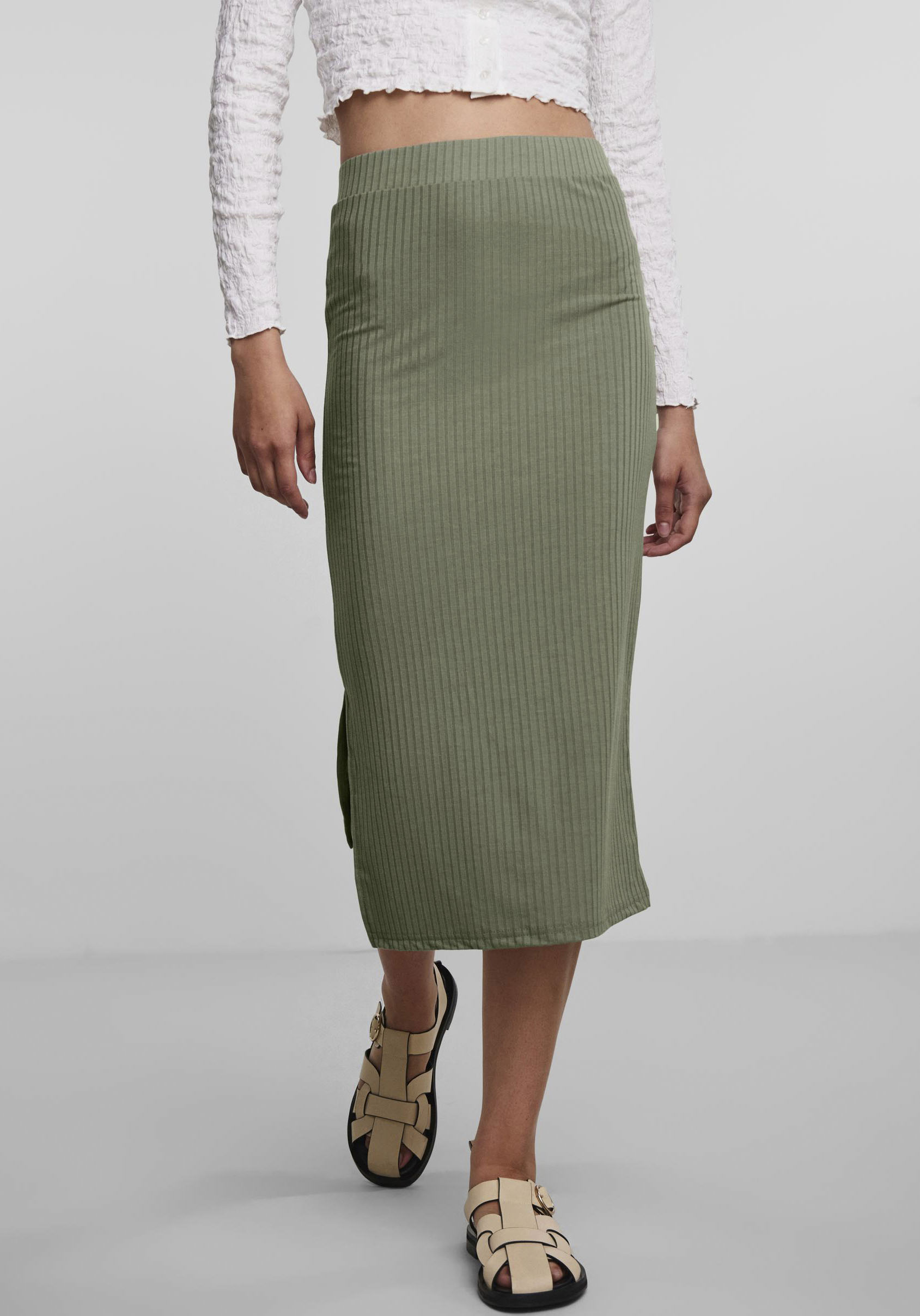Midirock »PCKYLIE MW MIDI SKIRT NOOS«
