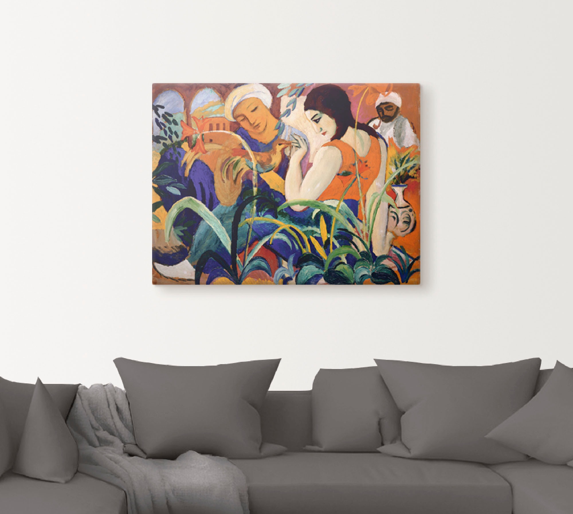Artland Wandbild »Orientalische Frauen. 1912« Gruppen & Familien 1 Stk. tlg günstig online kaufen