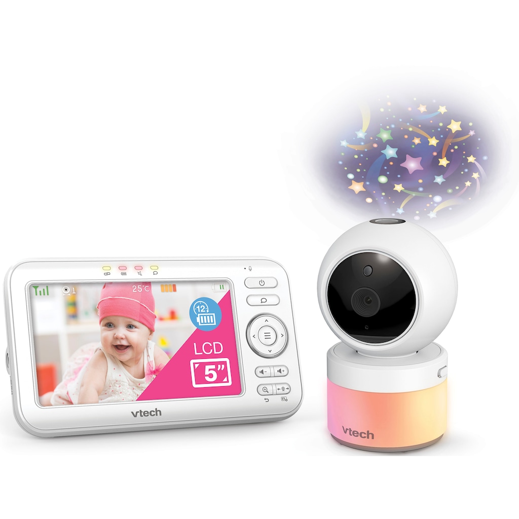Vtech® Video-Babyphone »Babymonitor VM5463«, (Packung, 10 tlg.)