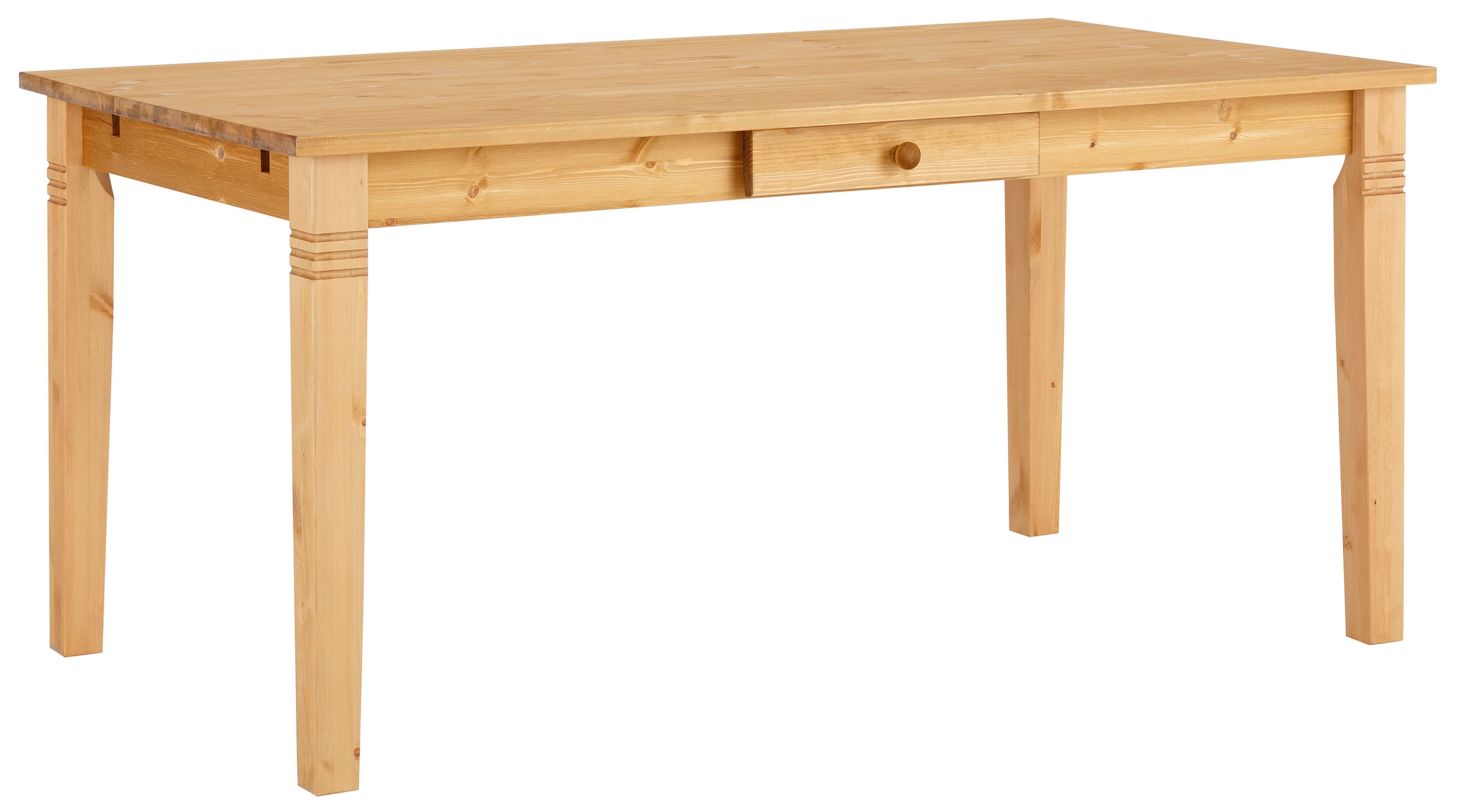 Home affaire Esstisch "Danuta" wahlweise mit Schublade, aus massiver Kiefer günstig online kaufen