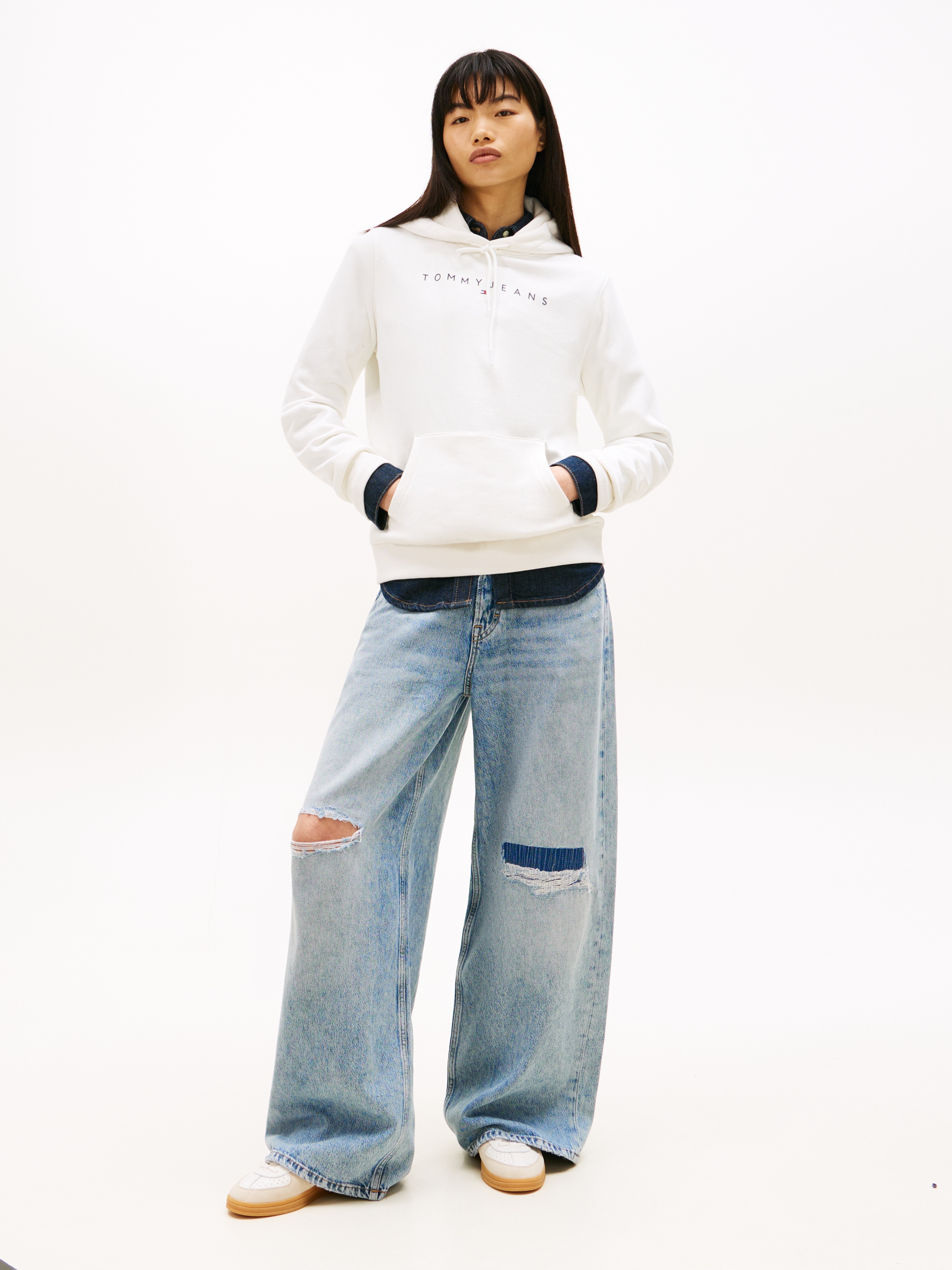 Tommy Jeans Kapuzensweatshirt »TJW REG LINEAR HOODIE«, mit Logoschriftzug
