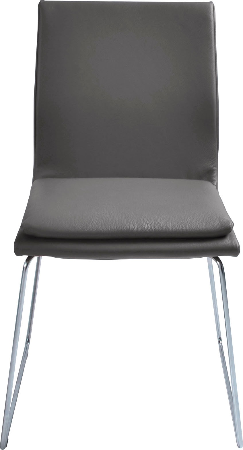 K+W Komfort & Wohnen Esszimmerstuhl »Creso«, Leder Longlife BRONCO, mit Sit günstig online kaufen