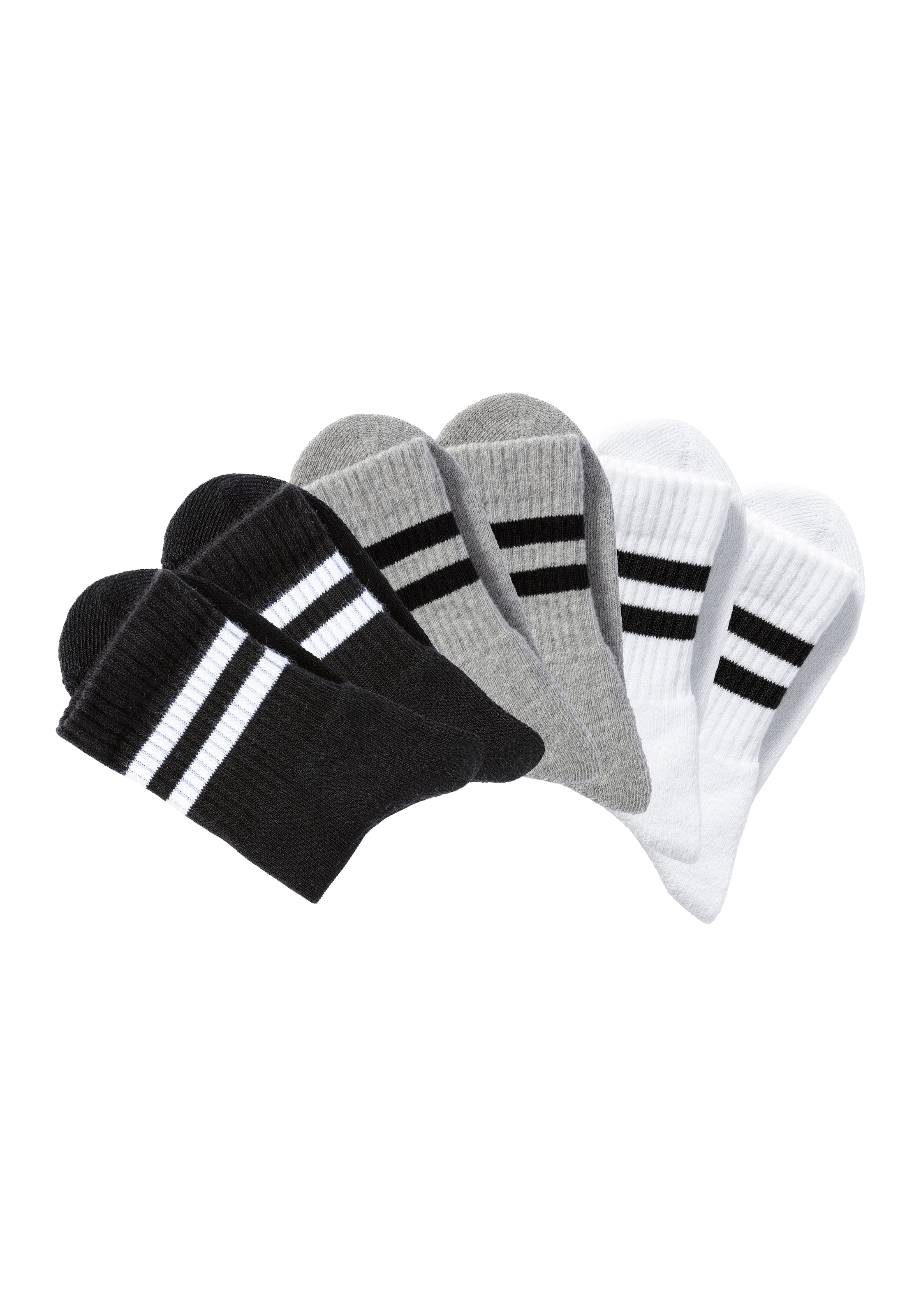 H.I.S Sportsocken, (Packung, 6 Paar), klassische Tennissocken