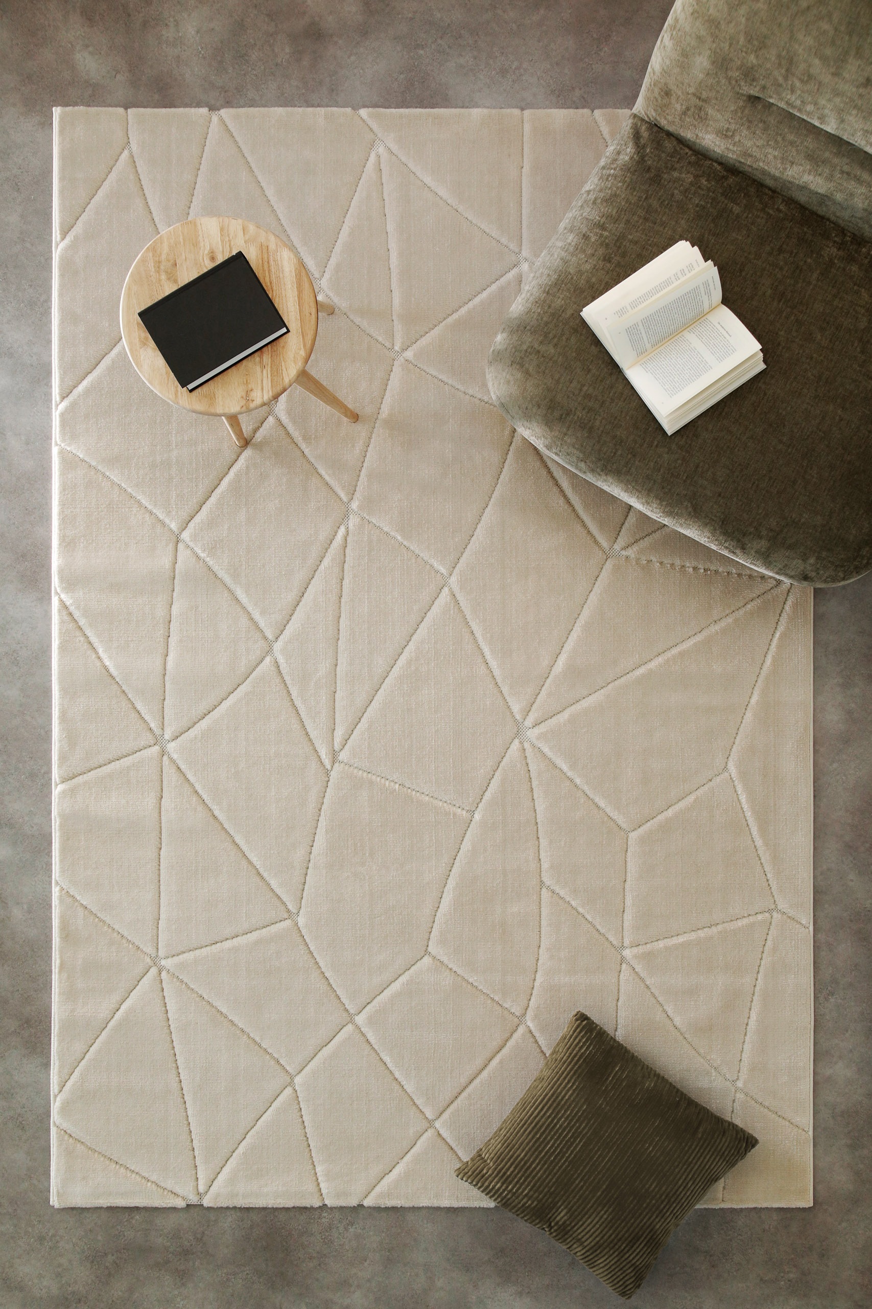 Wecon home Teppich »Unplugged, auch in quadratischer Form«, rechteckig, 10 günstig online kaufen