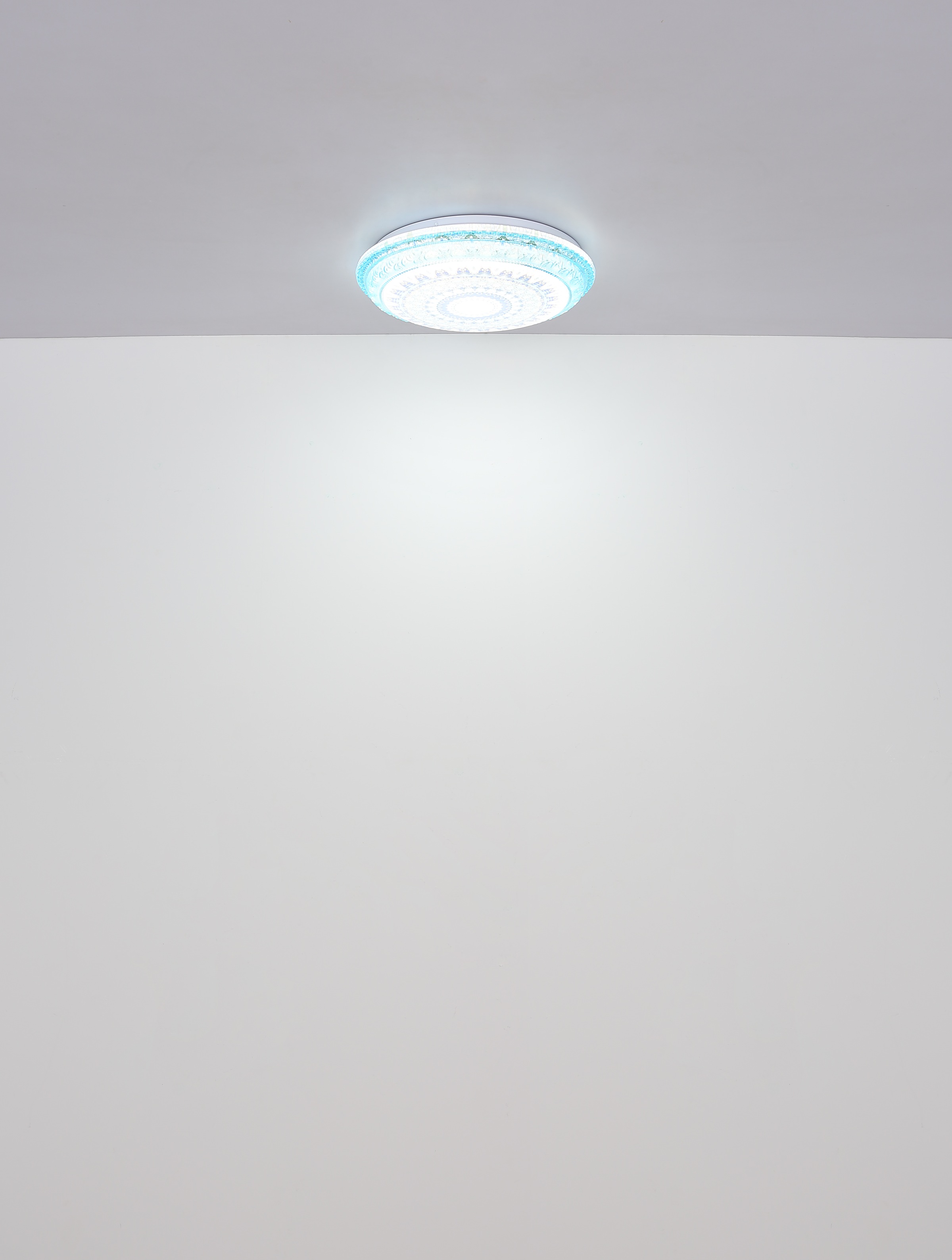 GLOBO LIGHTING LED Deckenleuchte »LAZARO«, Leuchtmittel LED-Modul | LED fest integriert, Deckenlampe/CCT 2700/4000/6000K/rund/Wohnzimmer/Schlafzimmer
