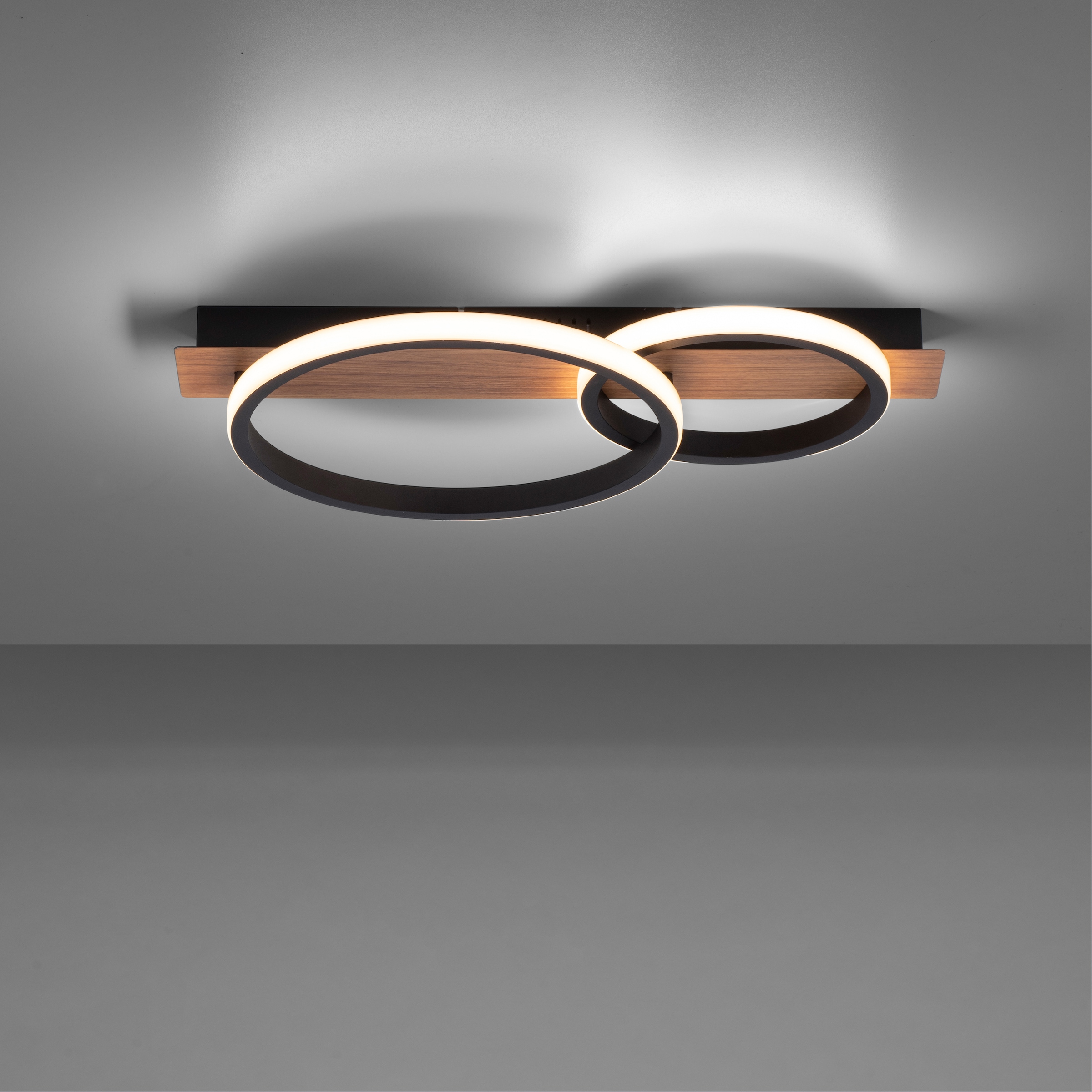 LED Deckenlampe Licht, 1 Holz Deckenleuchte Dekor affaire Home »Molay«, kaufen flammig-flammig, online warmweißes