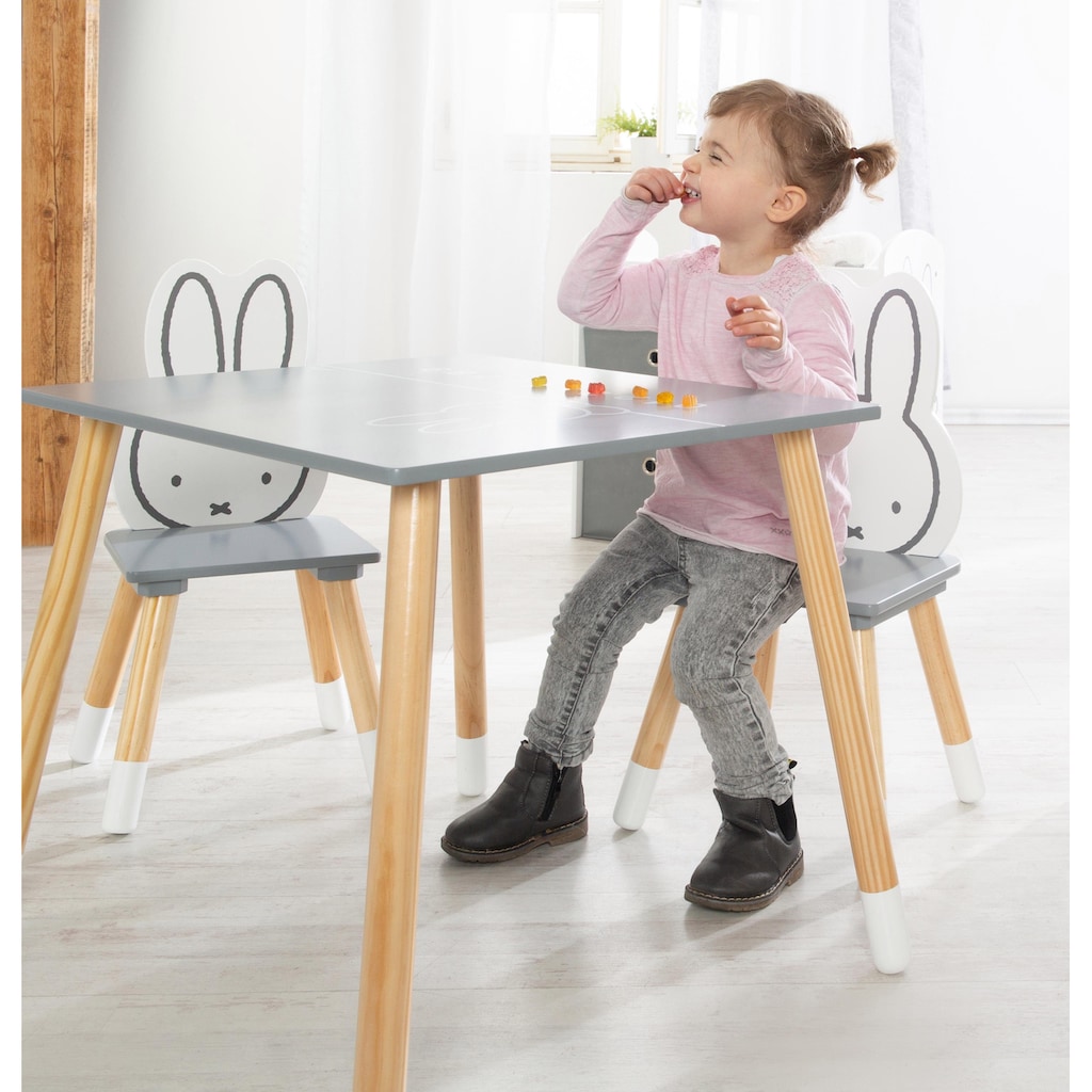 roba® Kindersitzgruppe »miffy®«, (3 tlg.)