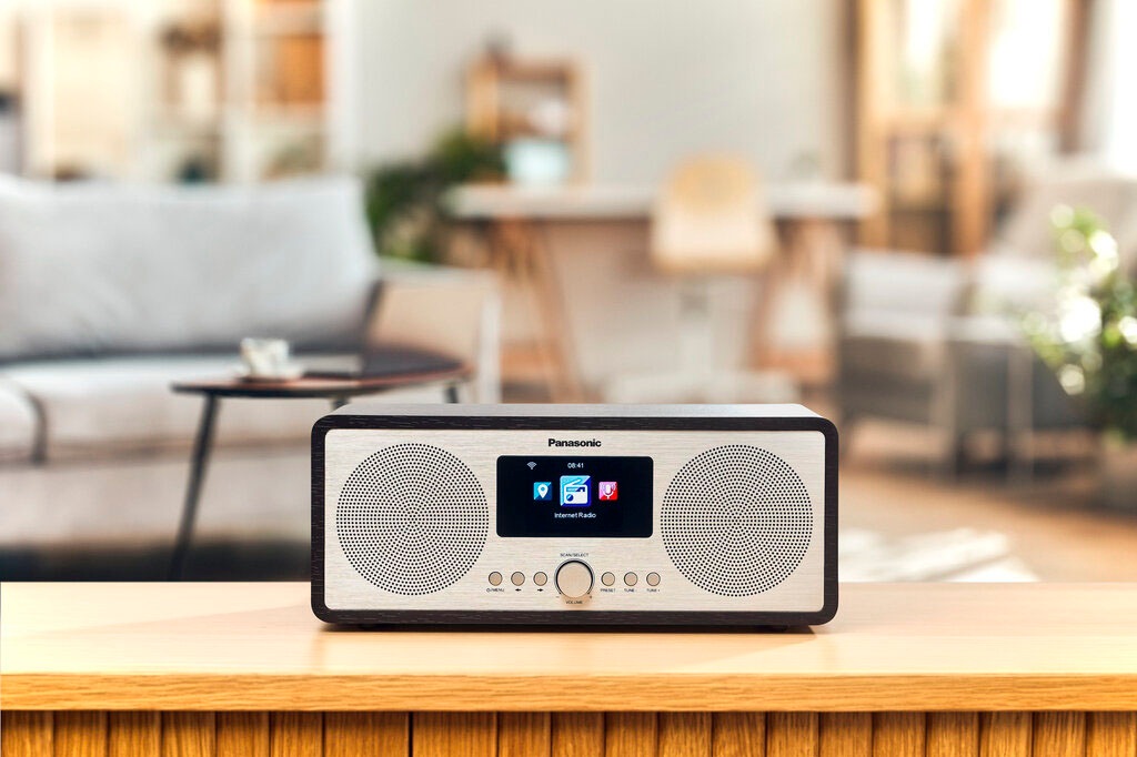 Panasonic Radio »RF-D40«, (Bluetooth-WLAN Digitalradio (DAB+)-Internetradio-UKW mit RDS 6 W)
