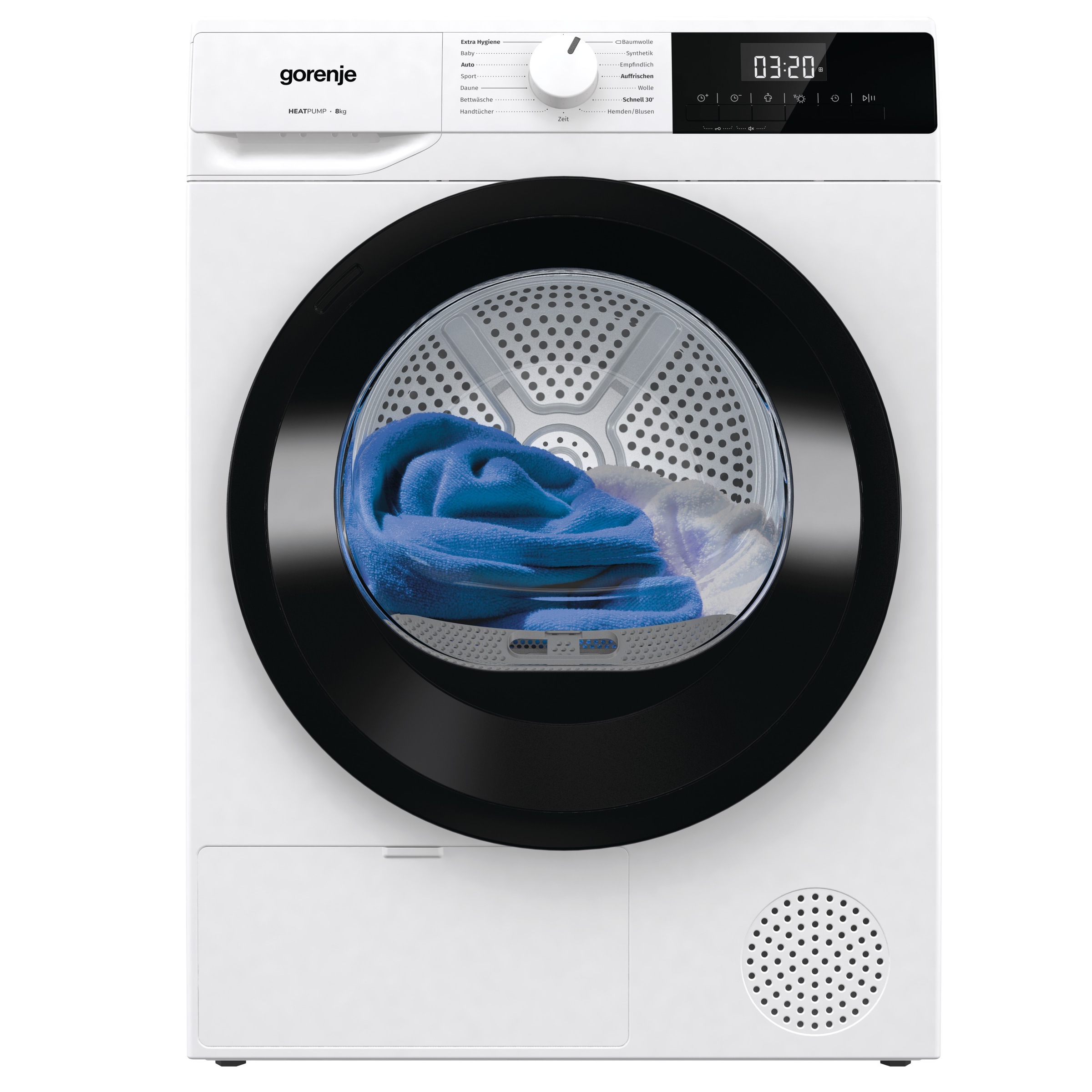 GORENJE Wärmepumpentrockner »WaveDHNE82«, 8 kg, TwinAir - effizienteres Tro günstig online kaufen
