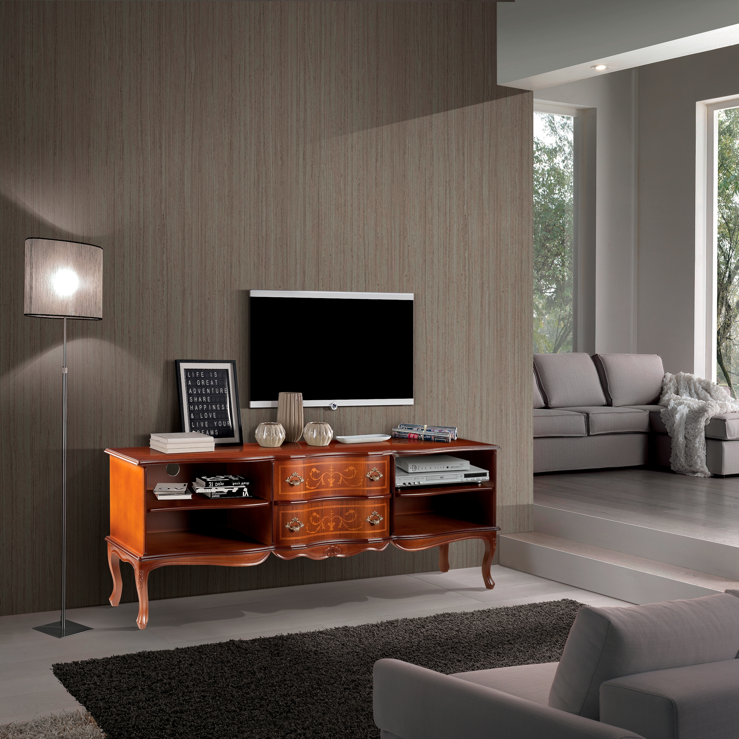 Home affaire TV-Board »Peschiera«, Breite 158 cm
