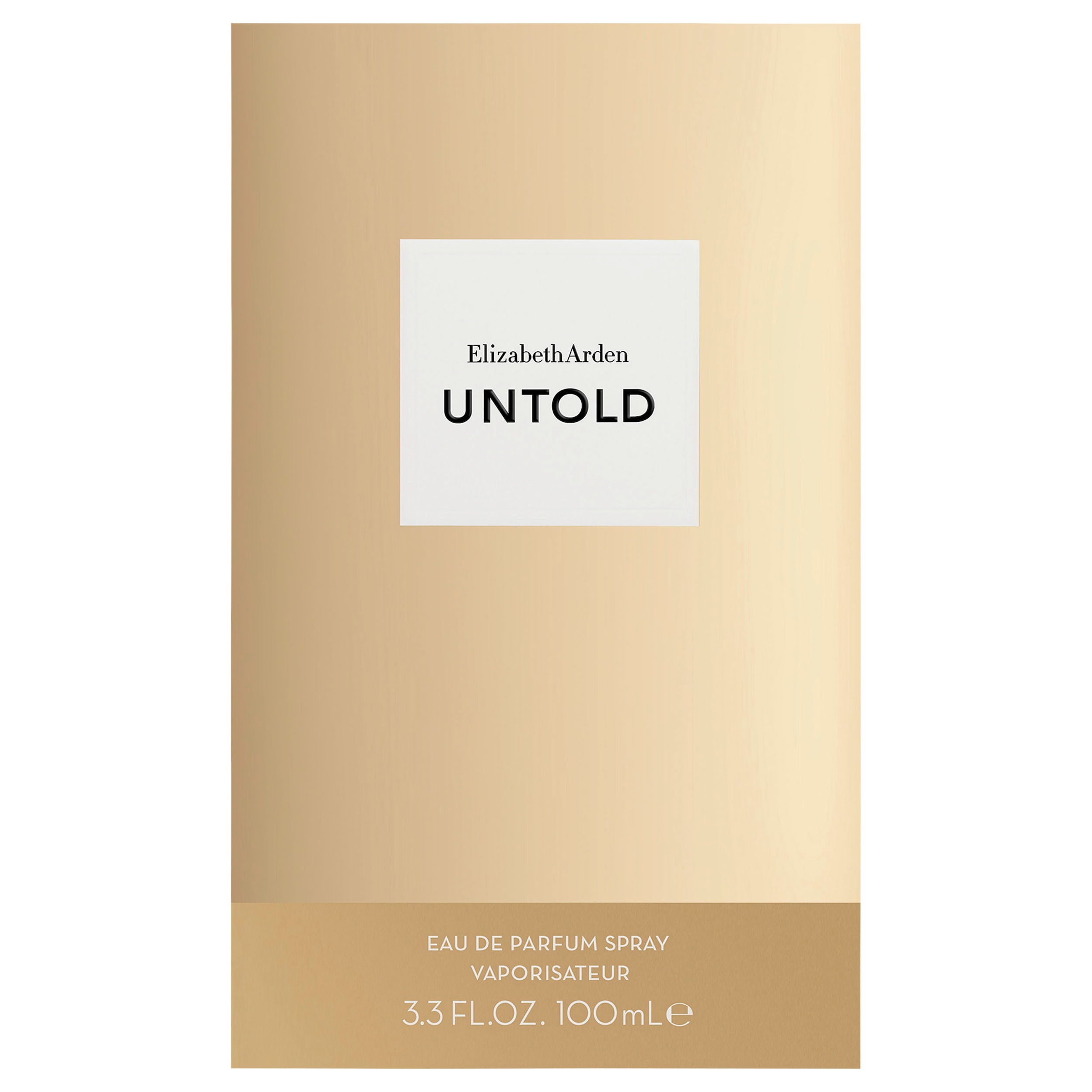 Elizabeth Arden Eau de Parfum »UNTOLD EDP« blumige Komposition, Herznote mit Gardenie, Pfingstrose und Jasmin