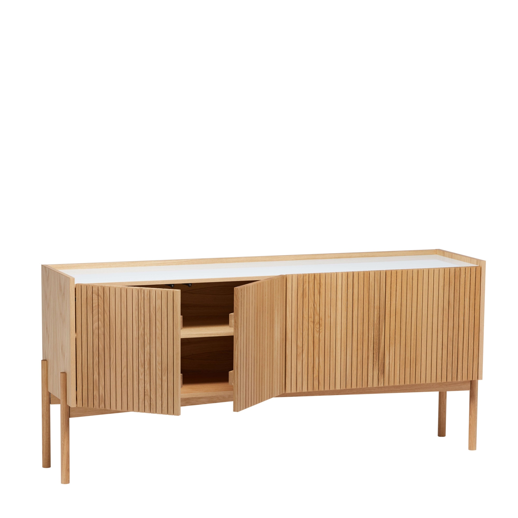 Woodman Sideboard »Bottrup«, Breite 177,5 cm, viel Stauraum, verstellbare Einlegeböden