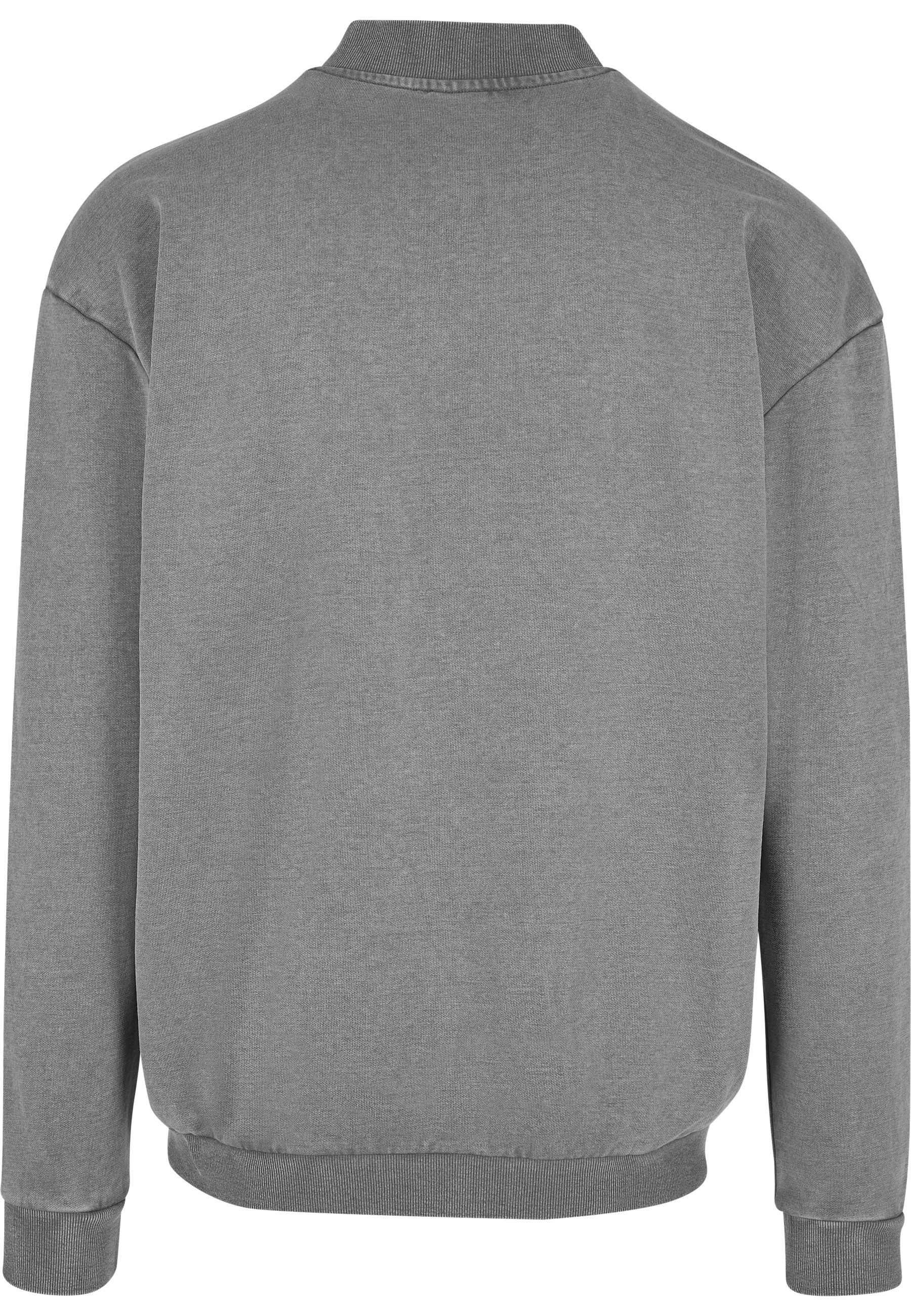 URBAN CLASSICS Bomberjacke »Urban Classics Herren Washed Sweat Bomber« 1 Stk. tlg. ohne Kapuze