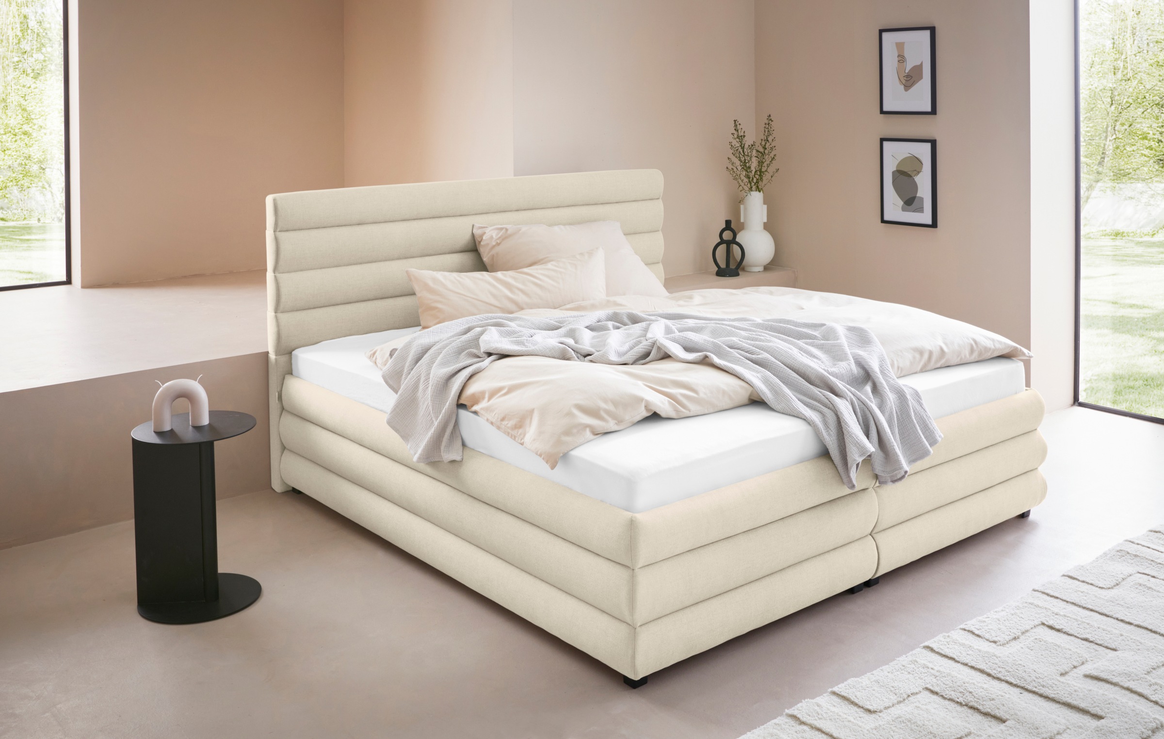 LeGer Home by Lena Gercke Polsterbett "Maylis" wahlweise mit und ohne Matra günstig online kaufen