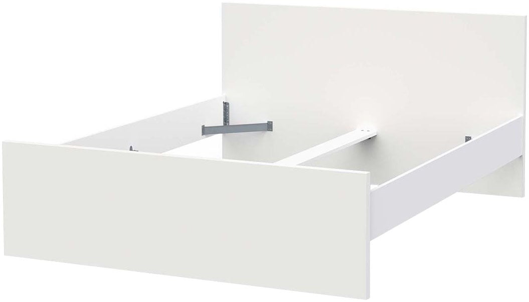 Bettgestell DEMEYERE GROUP, matt weiß, B:165cm H:90cm, Betten, Bettgestell
