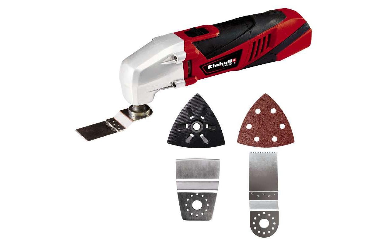 Einhell Elektro-Multifunktionswerkzeug »TC-MG 220/1 E« Set,  Funktionen: Softgriff; Schaben