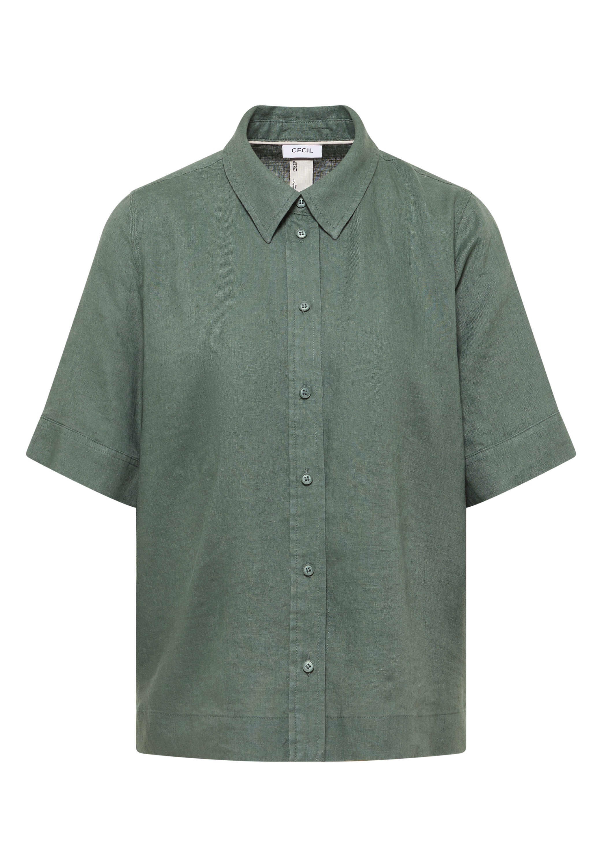 Cecil Hemdbluse aus reinem Leinen