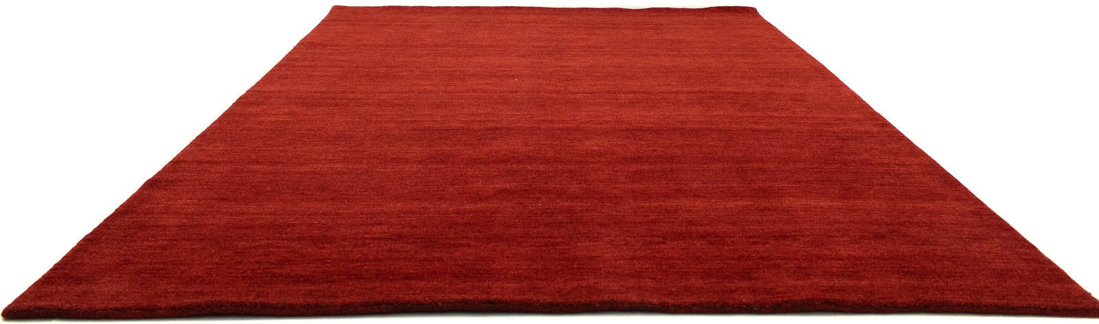 morgenland Wollteppich »Uni - Gabbeh Teppich - Softy«, rechteckig, 1,6 mm Höhe, Gabbeh Optik, Uni Farben, reine Wolle, sehr weicher Flor, Wohnzimmer