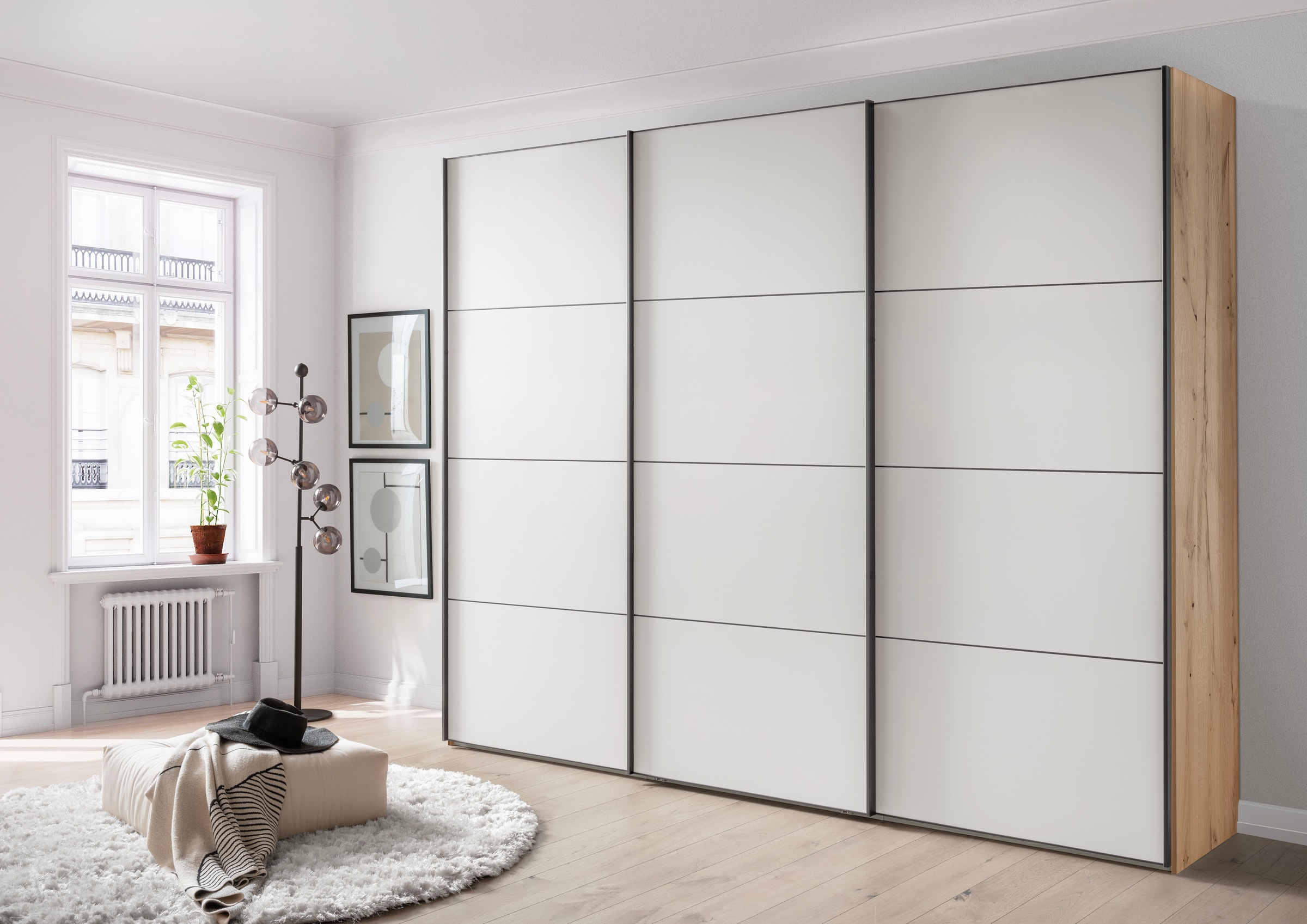 WIEMANN Schwebetürenschrank »Phoenix, Made in Germany, modernes Design, Hig günstig online kaufen