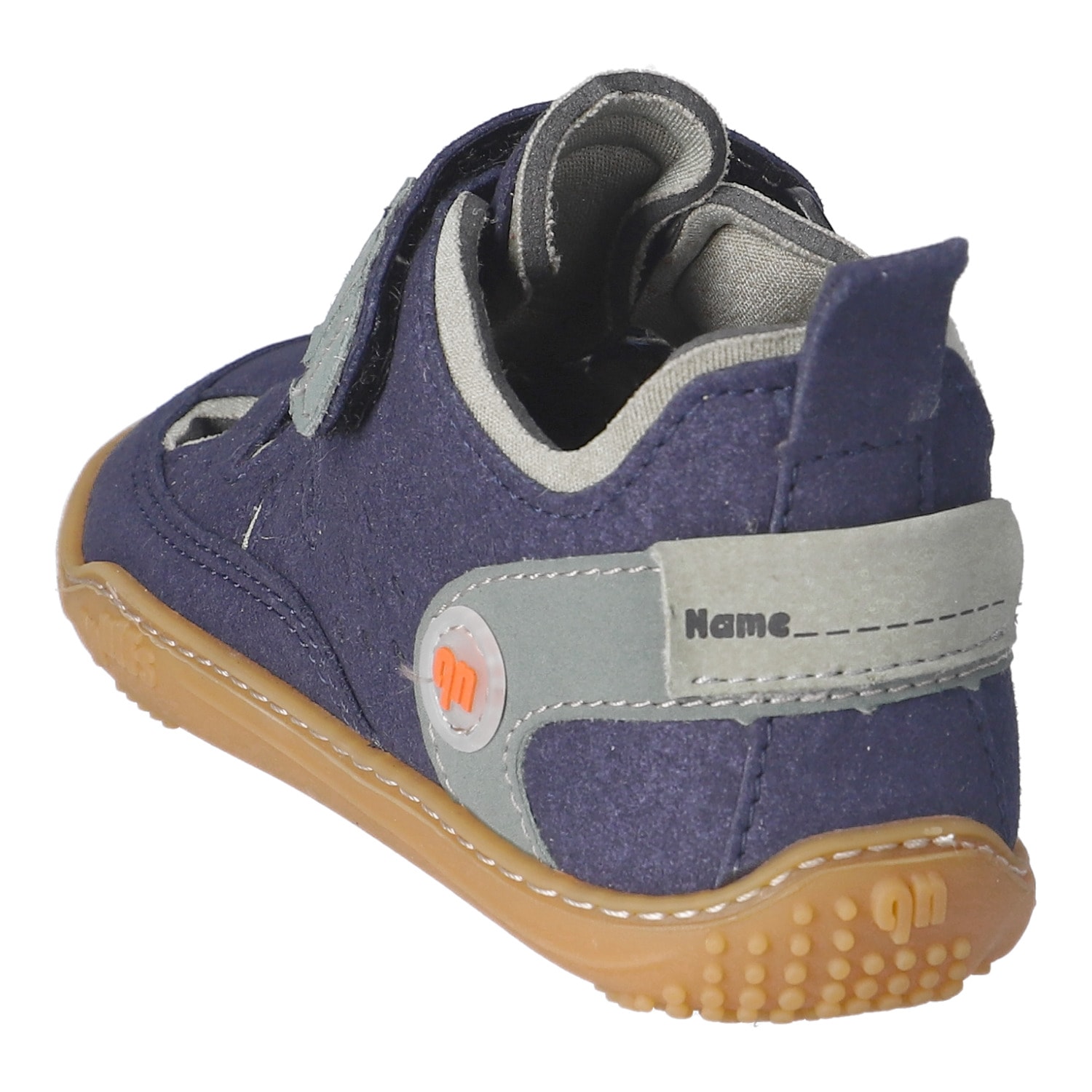 qnuffs Barfußschuh »Lerche«  Sneaker, Halbschuh, Sneaker mit Namenschild an der Ferse