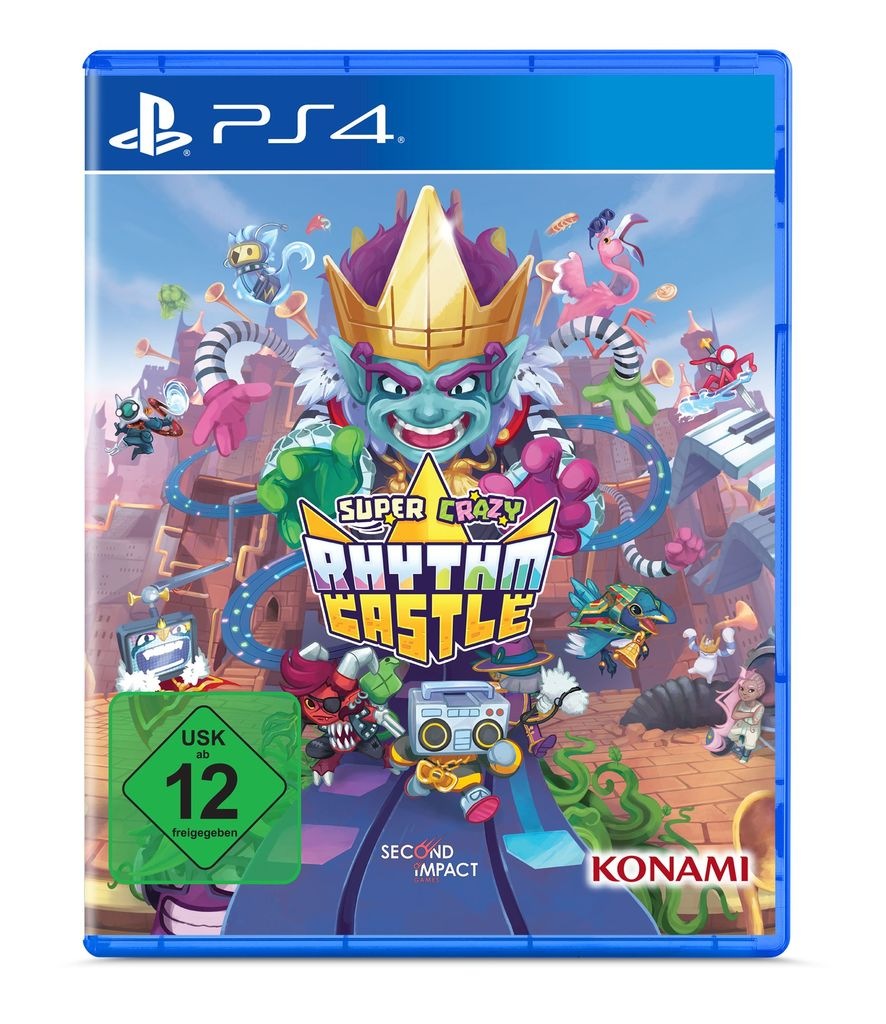 Konami Spielesoftware »Super Crazy Rhythm Castle«, PlayStation 4