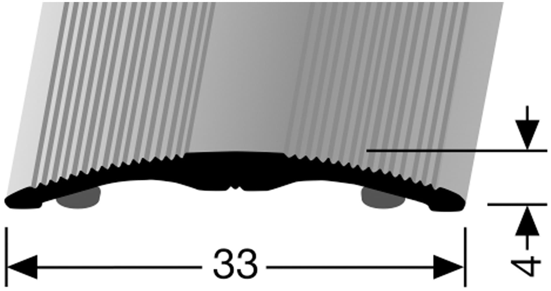 Küberit Übergangsprofil »Übergang 231 SK«, BxL: 3,3x100 cm, selbstklebend