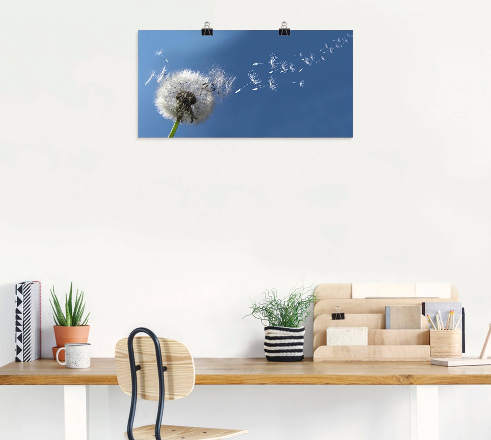 Artland Wandbild »Pusteblume«, Blumen, (1 St.), als Alubild, Outdoorbild, Leinwandbild, Poster in verschied. Größen