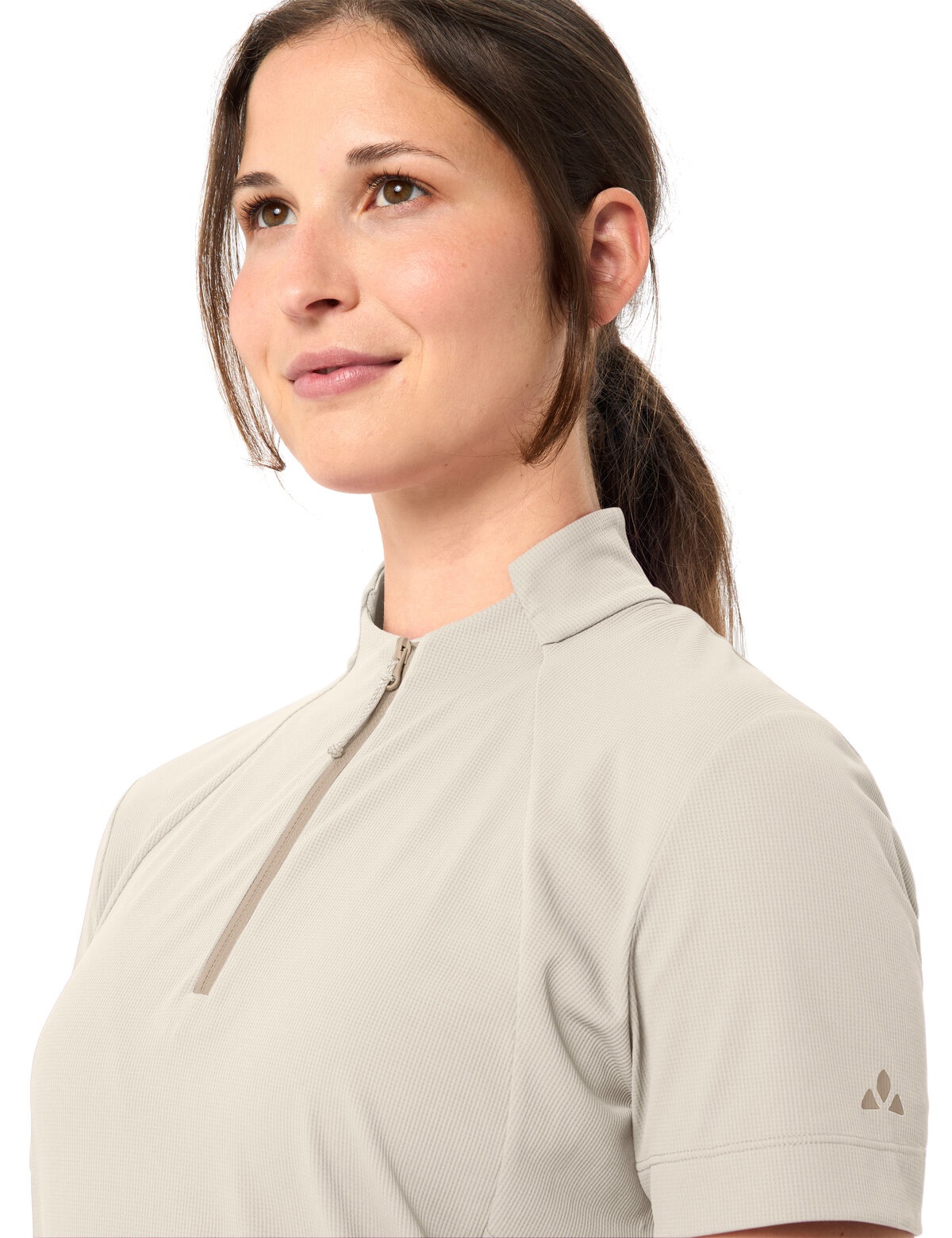 VAUDE Radtrikot »WOMEN'S ADLUX HZ SHIRT« für Radfahren, für Erwachsene, sportliche Passform