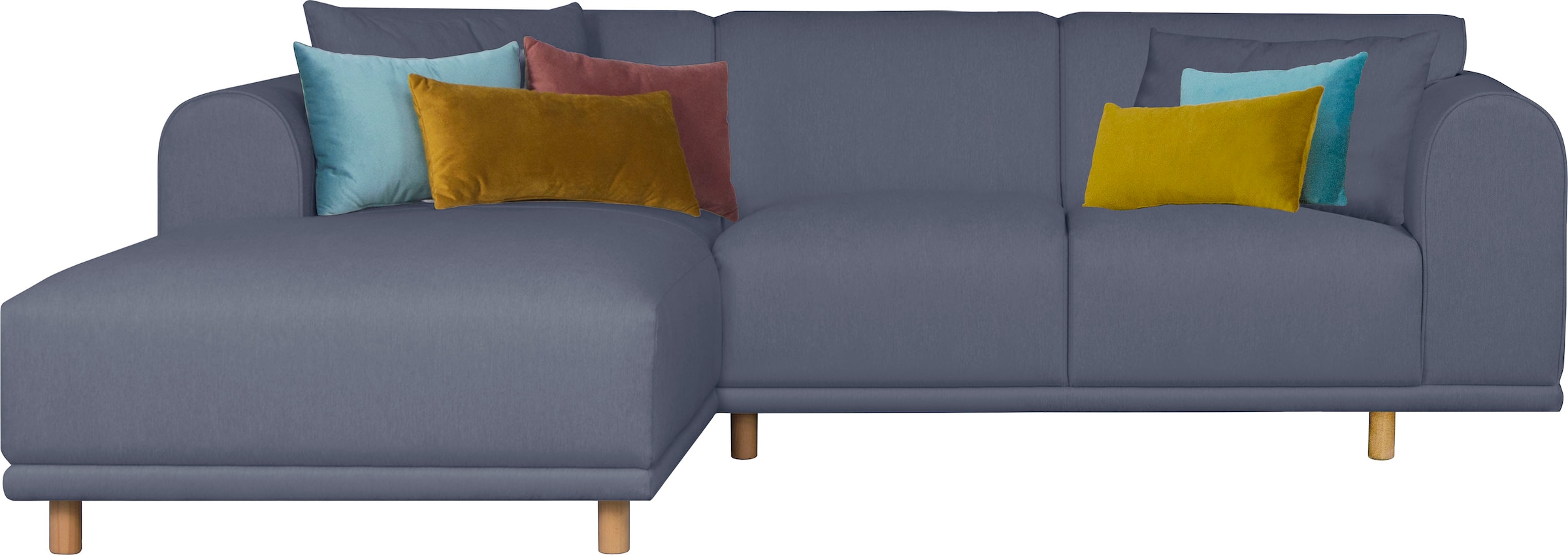 OTTO home Ecksofa »Maroon L-Form« in skandinavischem Design, mit losen Kiss günstig online kaufen