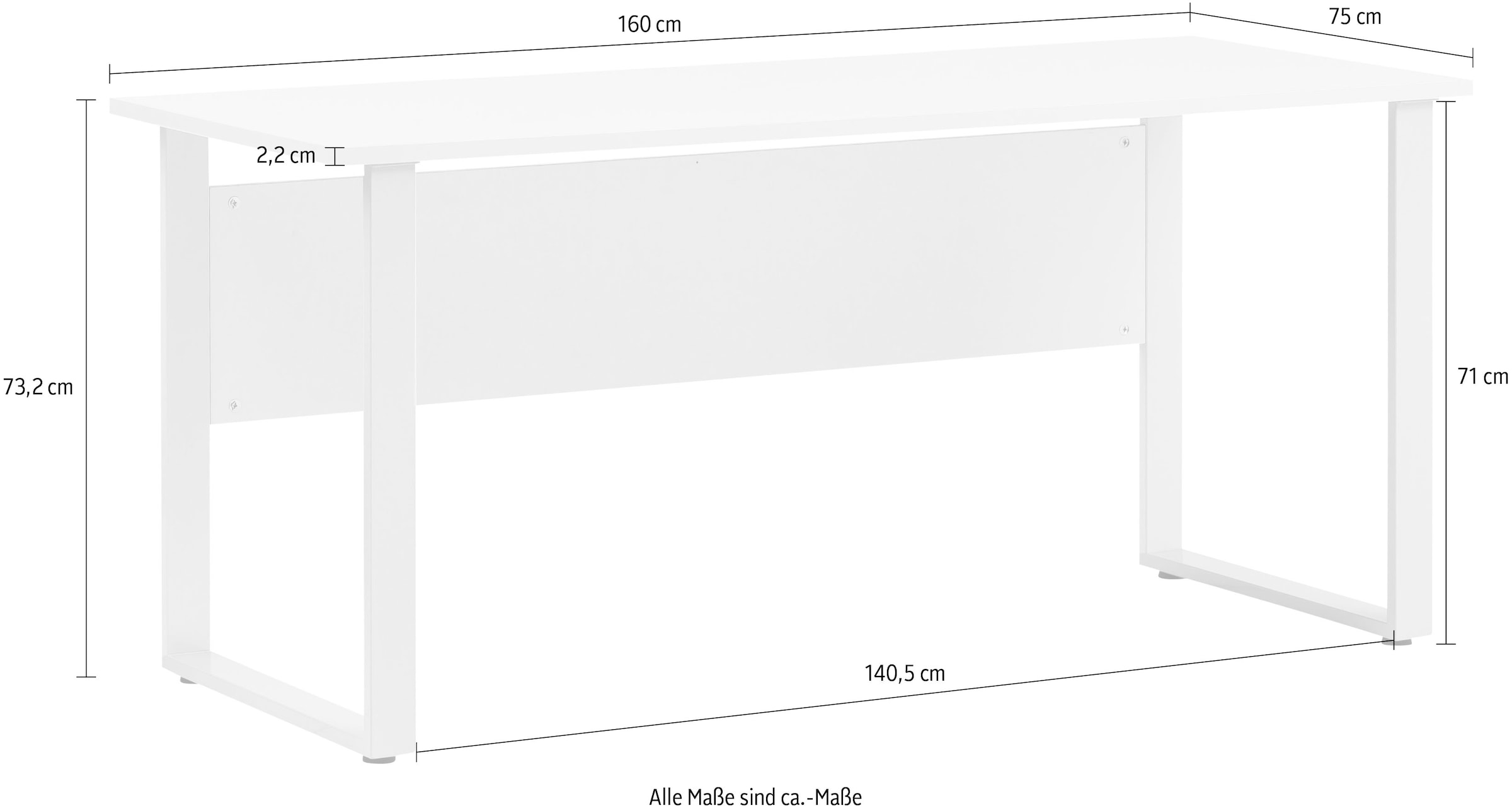 Schildmeyer Schreibtisch »Serie 1500«
