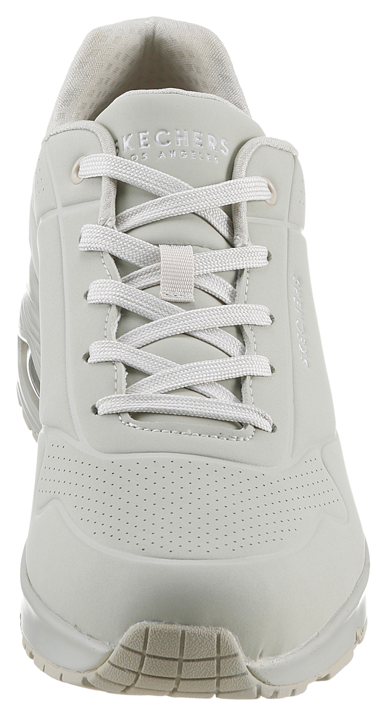 Skechers Wedgesneaker »UNO STAND ON AIR«, Freizeitschuh, Halbschuh, Schnürschuh weich gepolsterte Innensohle