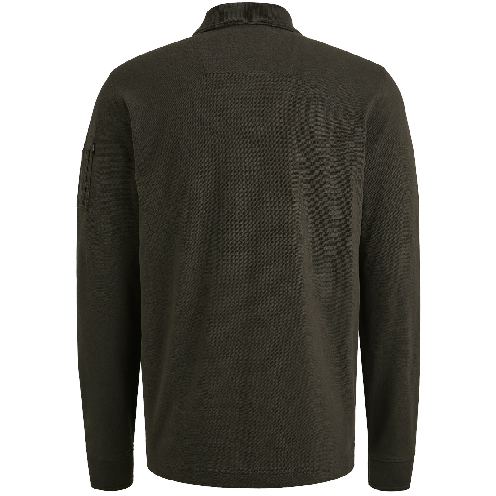 PME LEGEND Langarm-Poloshirt, mit Logo Stickerei