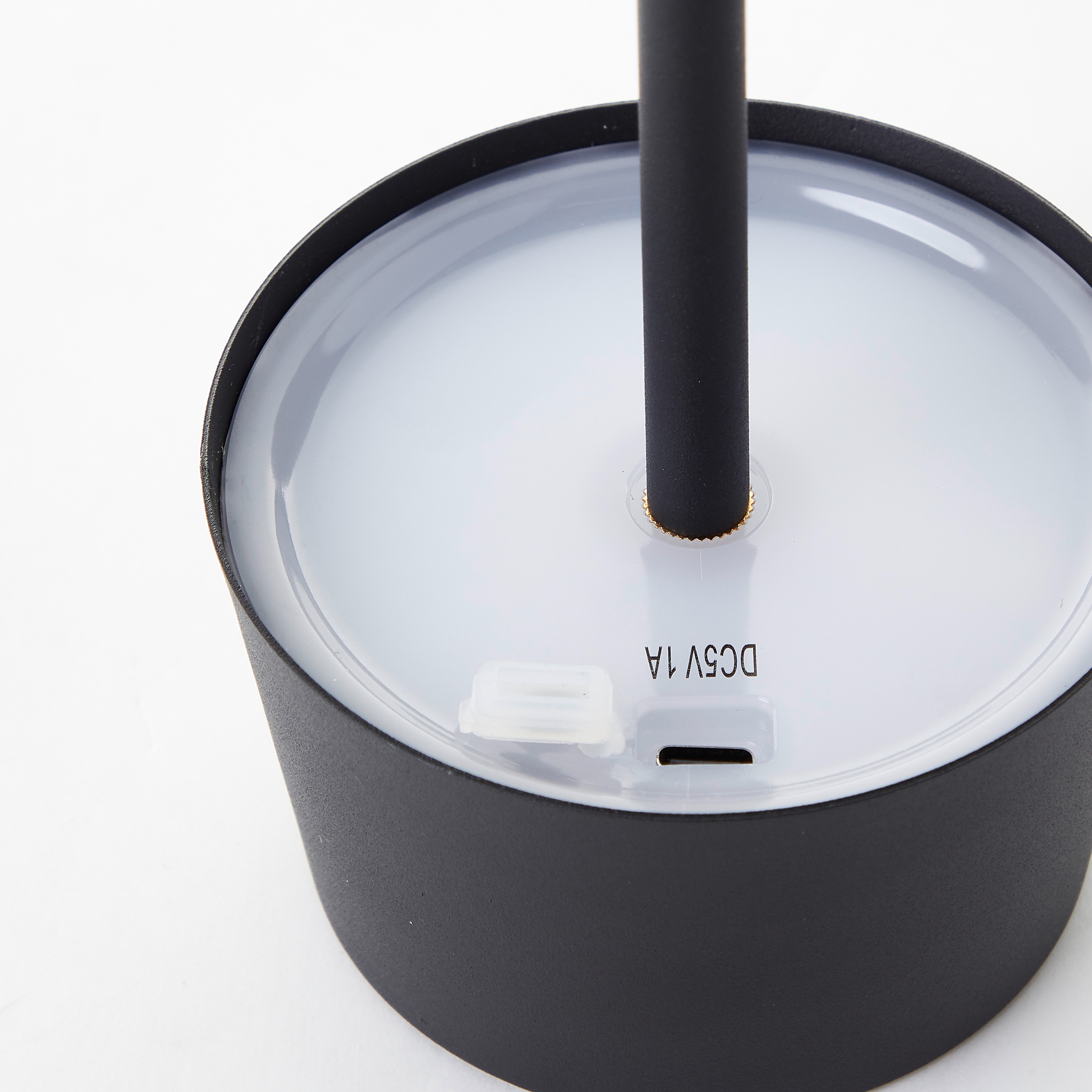 Brilliant LED Außen-Tischleuchte »Viani«, 1 flammig, Leuchtmittel LED-Modul | LED fest integriert, Kabellos, Solar & USB, H 25 cm, 170 lm, höhenverstellbar, 3000 K