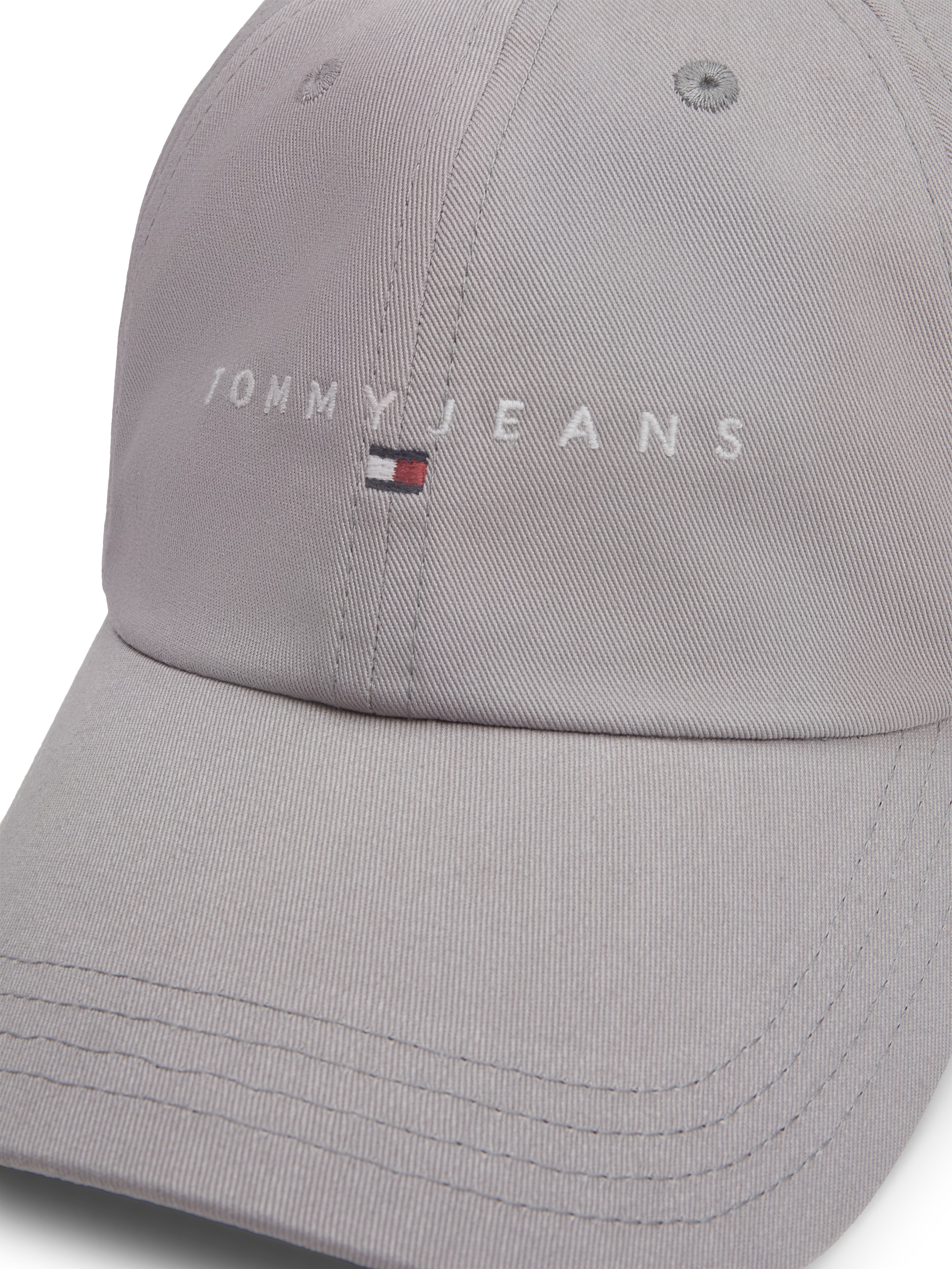 Tommy Jeans Baseball Cap »TJM LINEAR LOGO 6-PANEL CAP« mit gesticktem Logoschriftzug