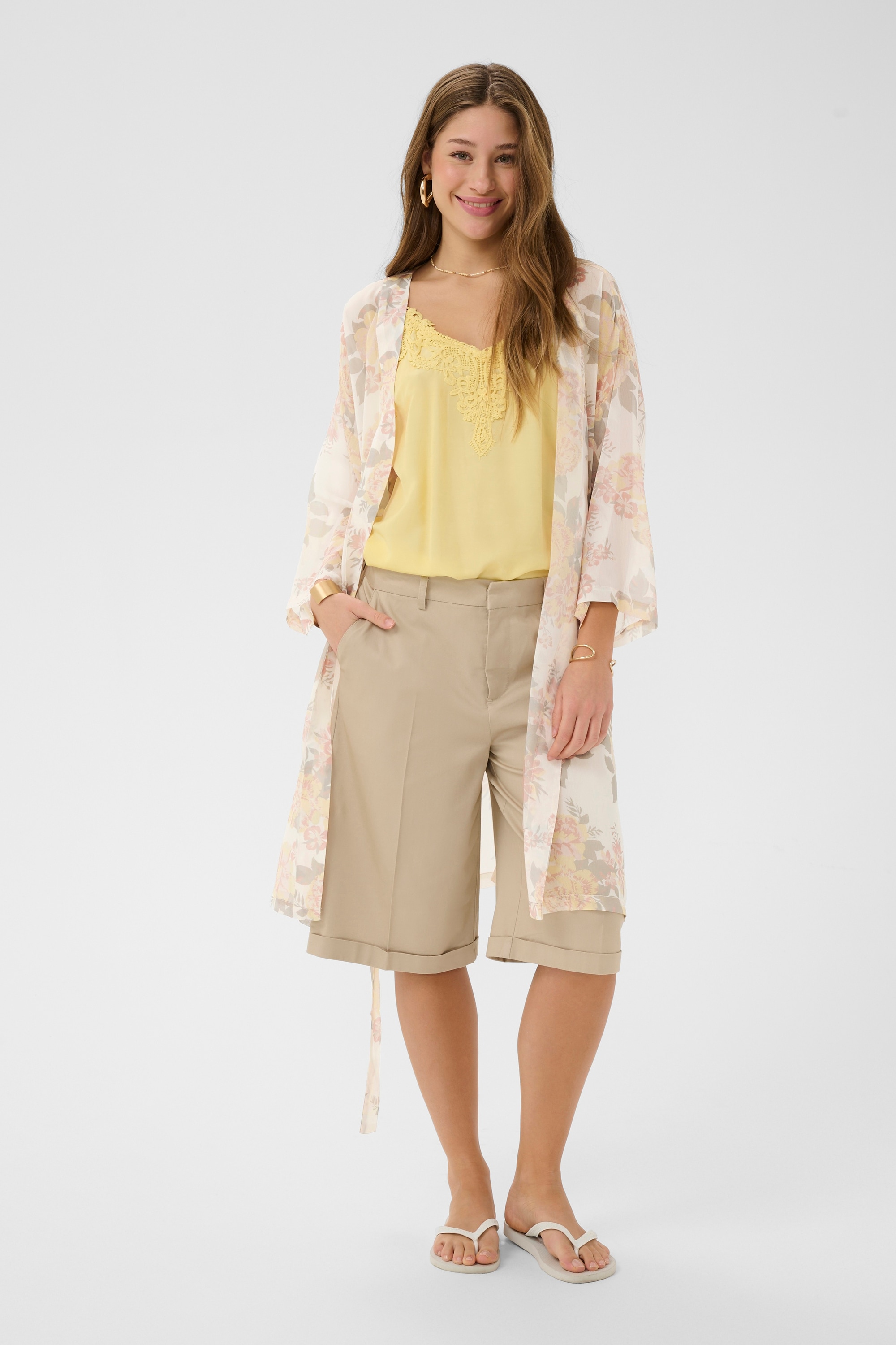 Cream Blusenkimono »Kimono CRDanica«