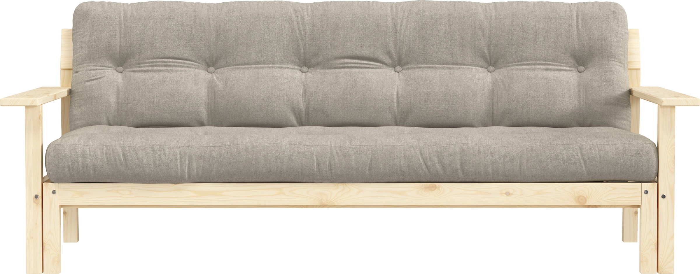 Karup Design Schlafsofa »Unwind«, Mit Holzstruktur, inkl. Futonmatratze, Li günstig online kaufen