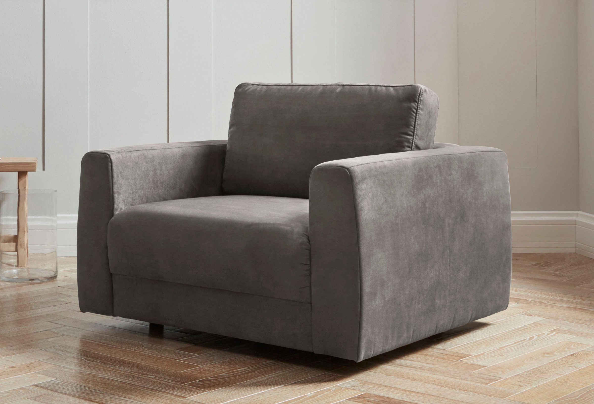 andas Sessel »Hobro Loungesessel«, in 3 Bezugsqualitäten in vielen Farben, günstig online kaufen