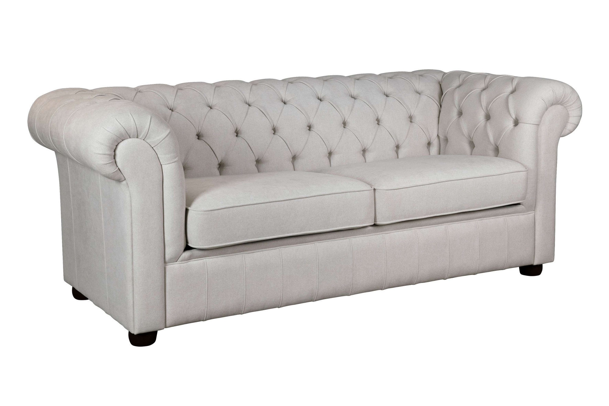 Home affaire 3-Sitzer »CHARENTE, optionale Schlafsofa, Chesterfield-Sofa, Bettfunktion«, mit edler Knopfheftung und typischen Armlehnen, B/T/H 198/89/74 cm