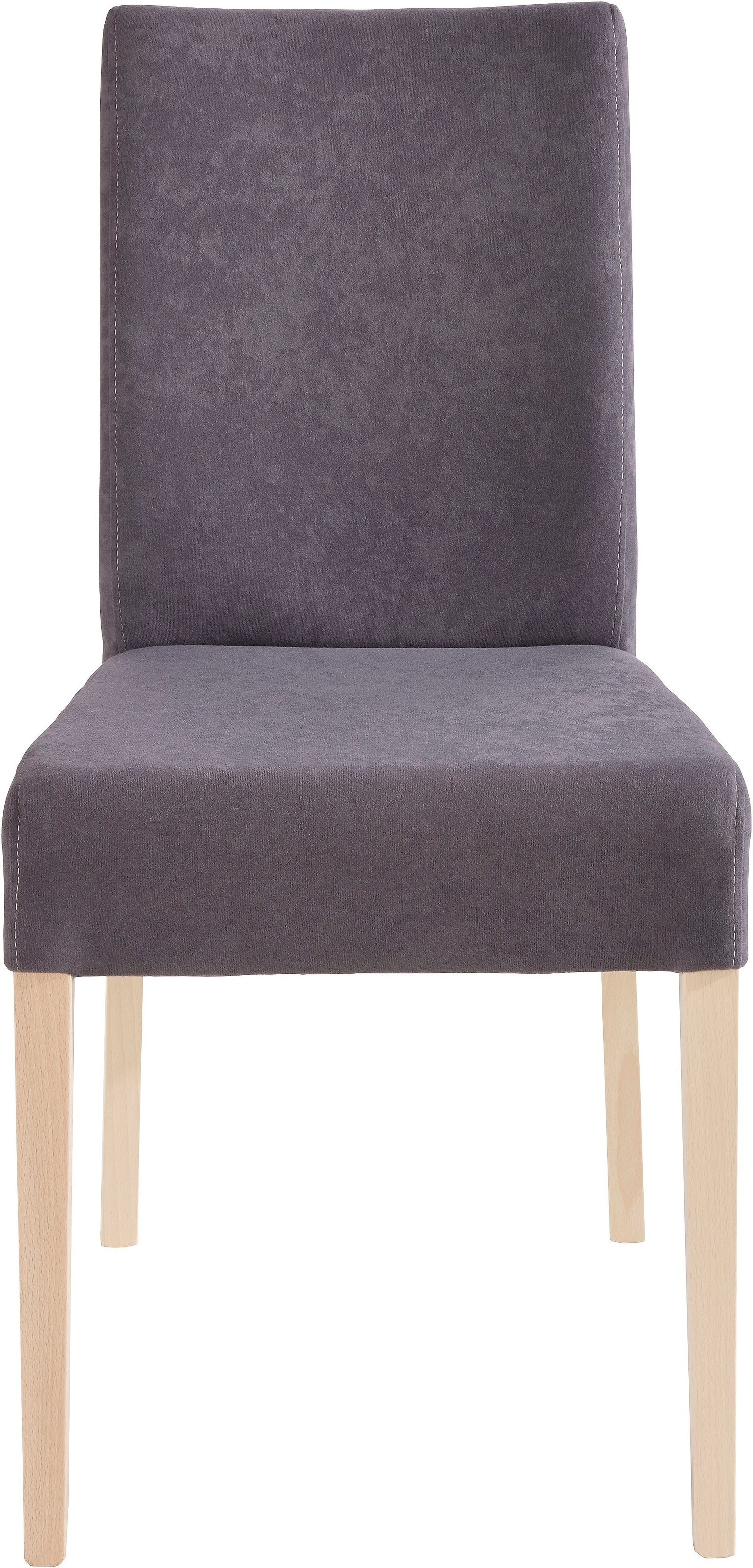 Home affaire 4-Fußstuhl »Umag« (Set) 2 Stk.Sitz und Rücken gepolstert günstig online kaufen