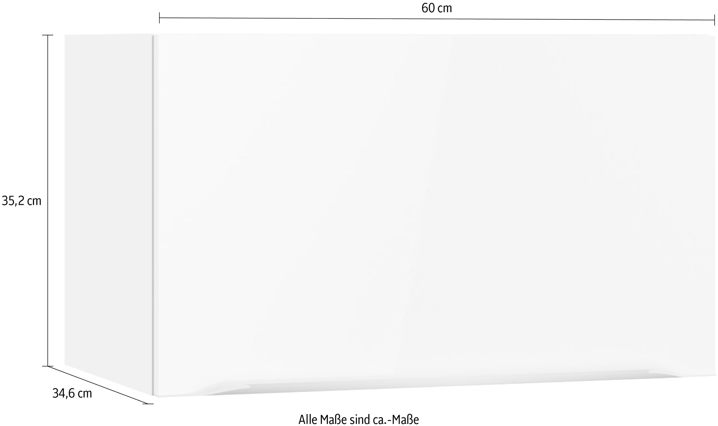 KOCHSTATION Klapphängeschrank »KS-Aken«