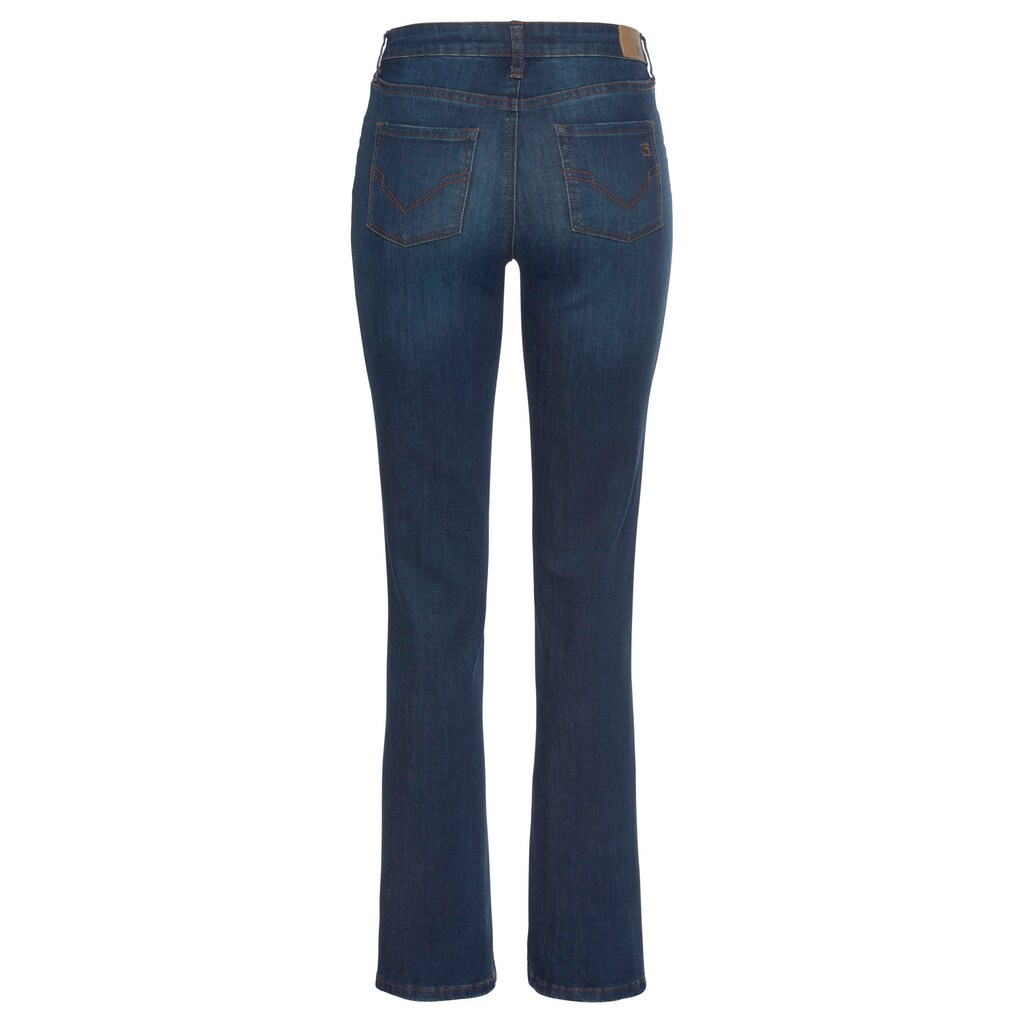 H.I.S Straight-Jeans »Mid-Waist«, Ökologische, wassersparende Produktion durch OZON WASH