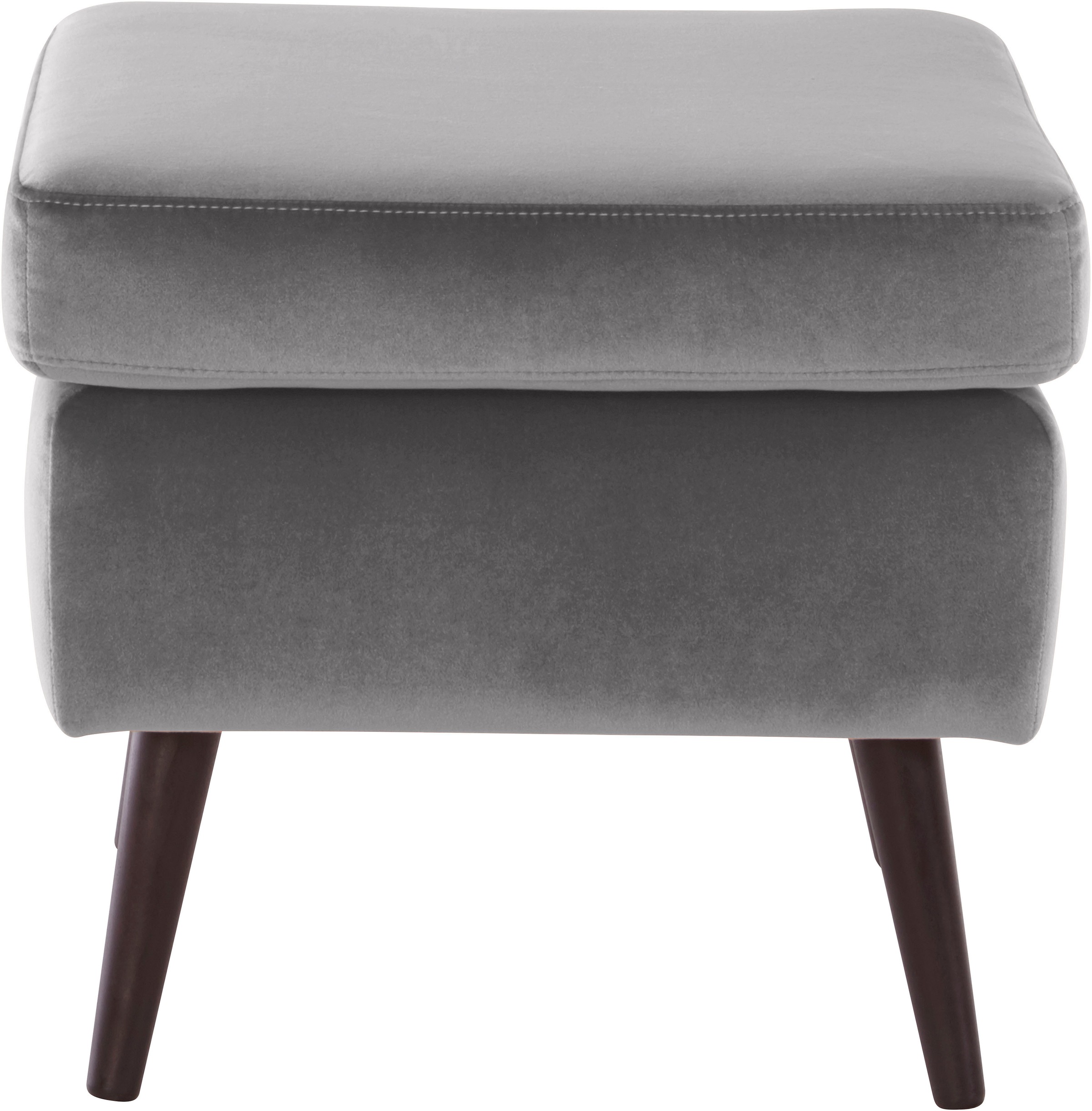 Guido Maria Kretschmer Home&Living Hocker »Salla«, Bezug auch in Luxus-Microfaser in Teddyfelloptik