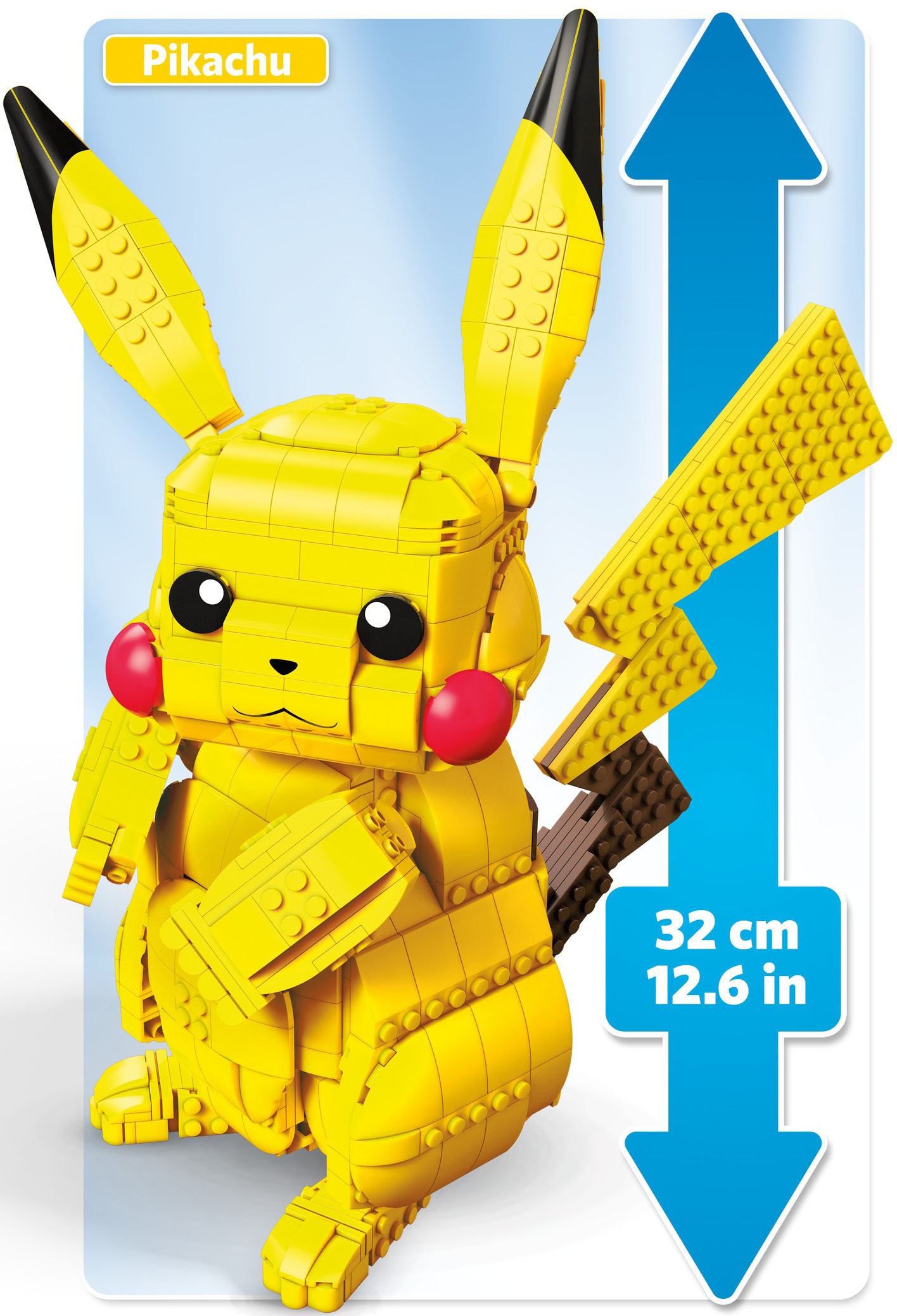 MEGA Spielfigur »Pokémon Jumbo Pikachu«, zum Zusammenbauen