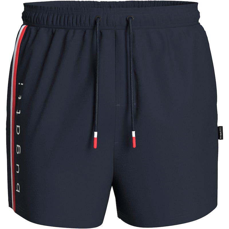BUGATTI Badeshorts mit Markenprägung an den Kordeln navy S - N-Gr N-Gr S Badehose von Bugatti