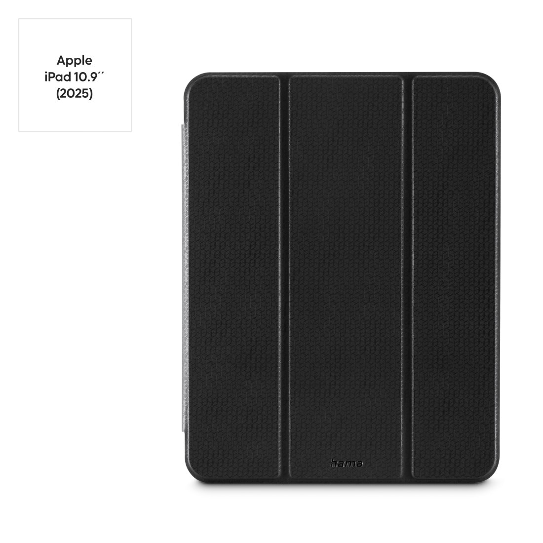 Hama Tablet-Hülle »Schutzhülle für iPad 11" (25) / iPad 10.9" (22)«, iPad 11" (2025)-iPad 10.9" (10. Gen.), mit Stiftfach, kratzfest, ohne Vergilben