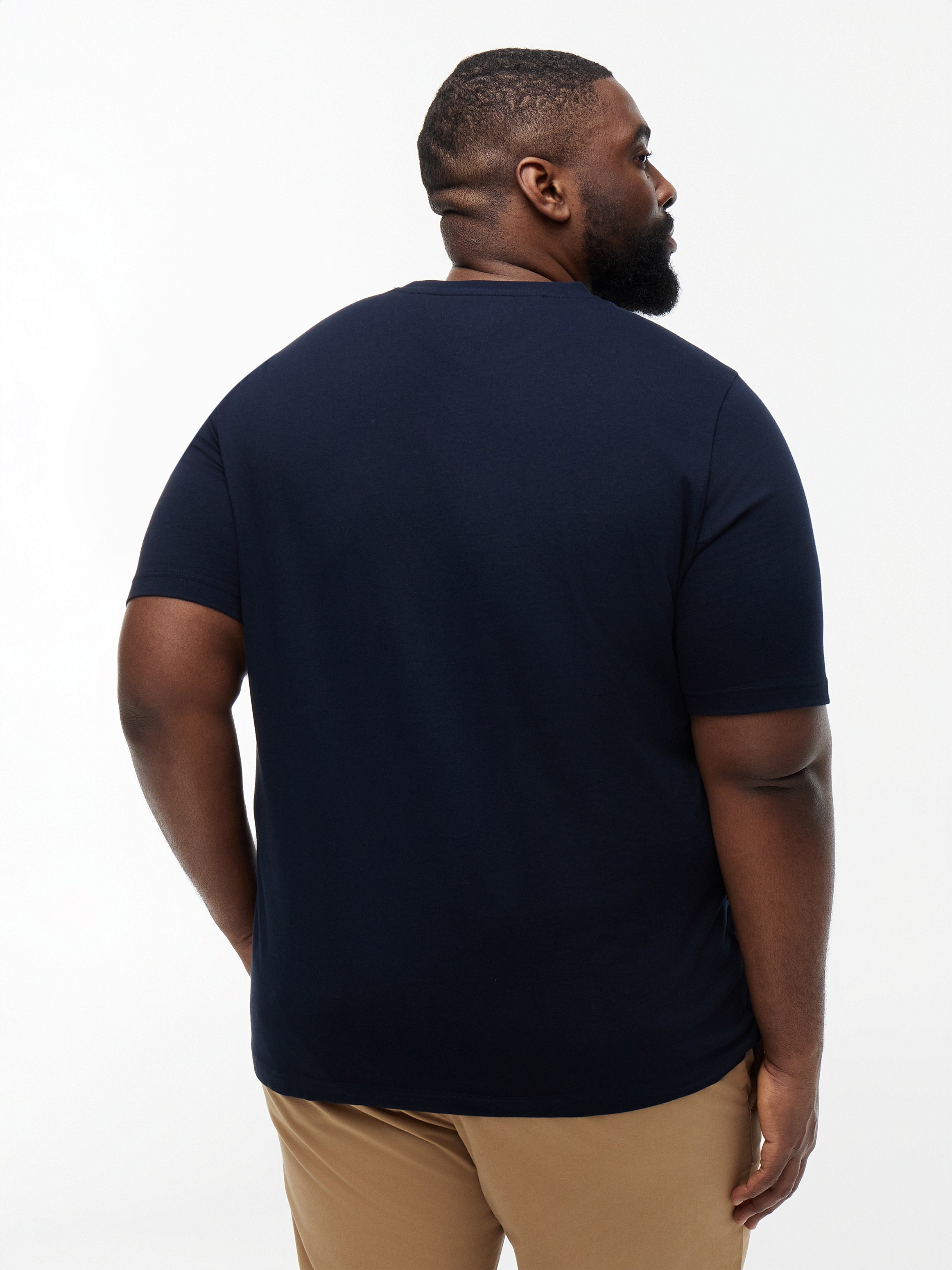 Tommy Hilfiger Big & Tall T-Shirt »BT-SCRIPT STACK« Große Größen, aus Jersey mit Logo
