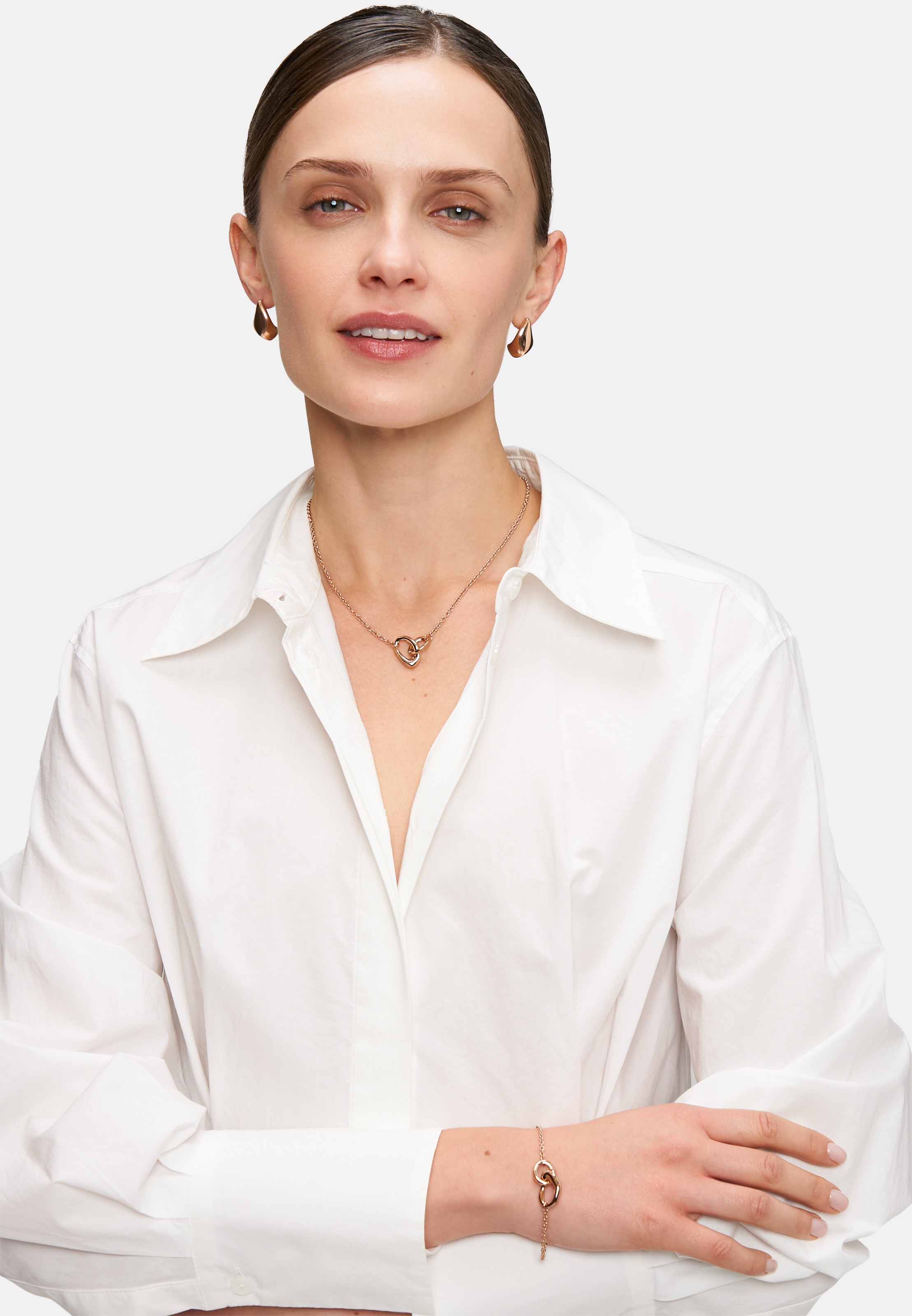Tamaris Kette mit Anhänger »Schmuck Geschenk Edelstahl Halskette Organic Shapes«