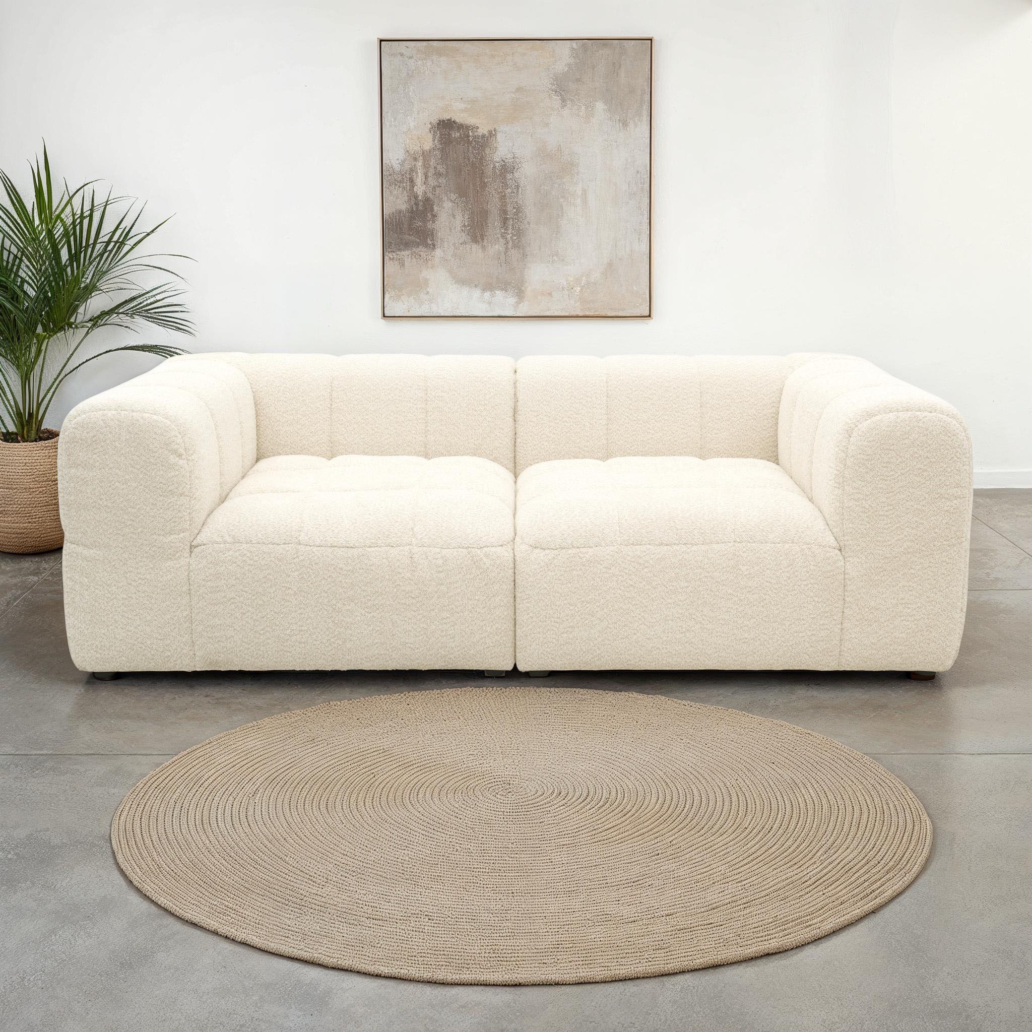 DOMO collection Big-Sofa »Ghent Megasofa in 2 Breiten, modern«, (2 St.), Mi günstig online kaufen