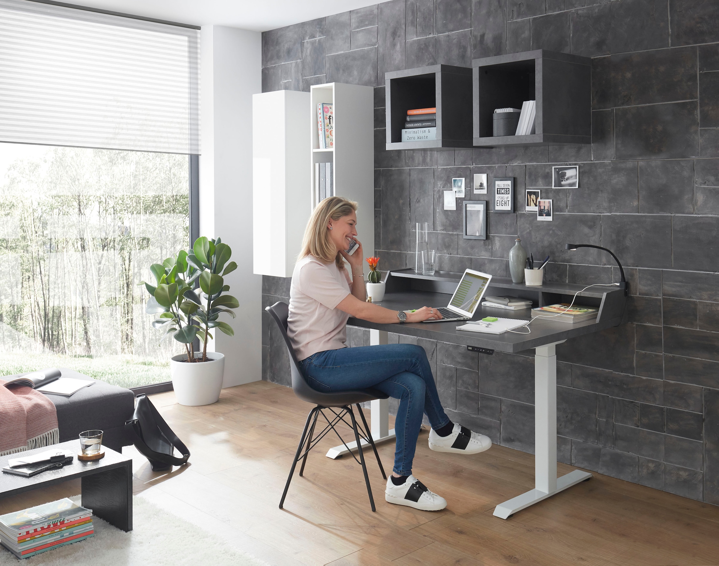 Mäusbacher Schreibtisch »Big System Office«, Breite 140 cm, elektrisch  höhenverstellbar online kaufen